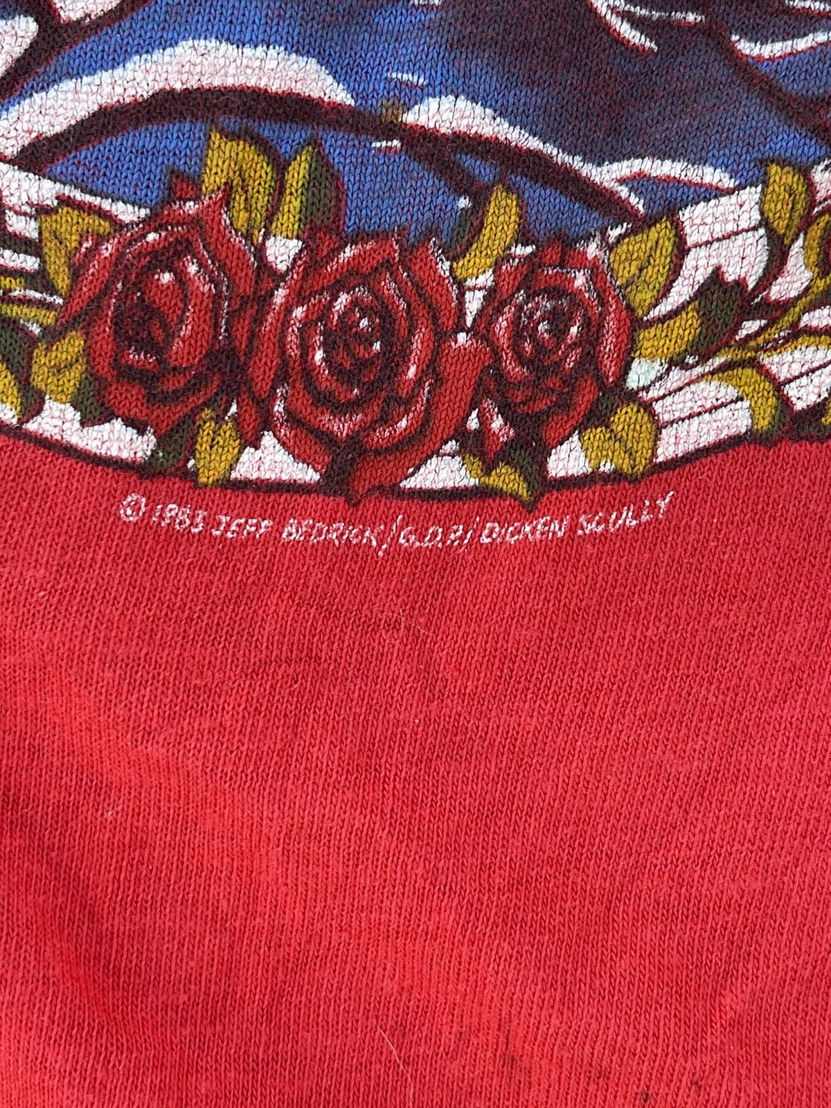 Grateful Dead × Vintage 1983 Grateful Dead Blues For Allah Long Sleeve T-shirt Size US M / EU 48-50 / 2 - 4 Thumbnail