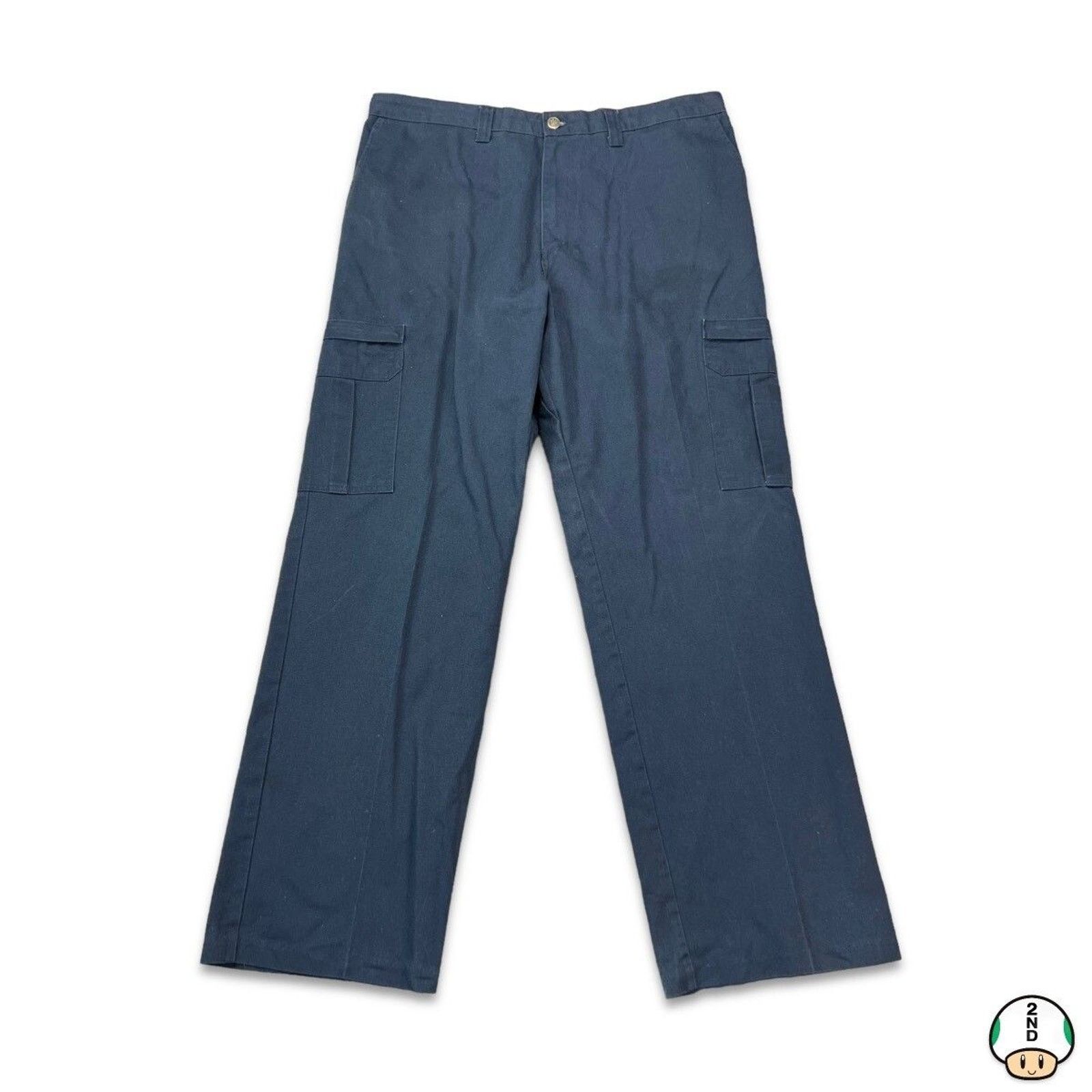 Dickies × Vintage Dickies Pants 37x32 Original Cargo Work Wear Chino Trousers Size US 37 - 1 Thumbnail