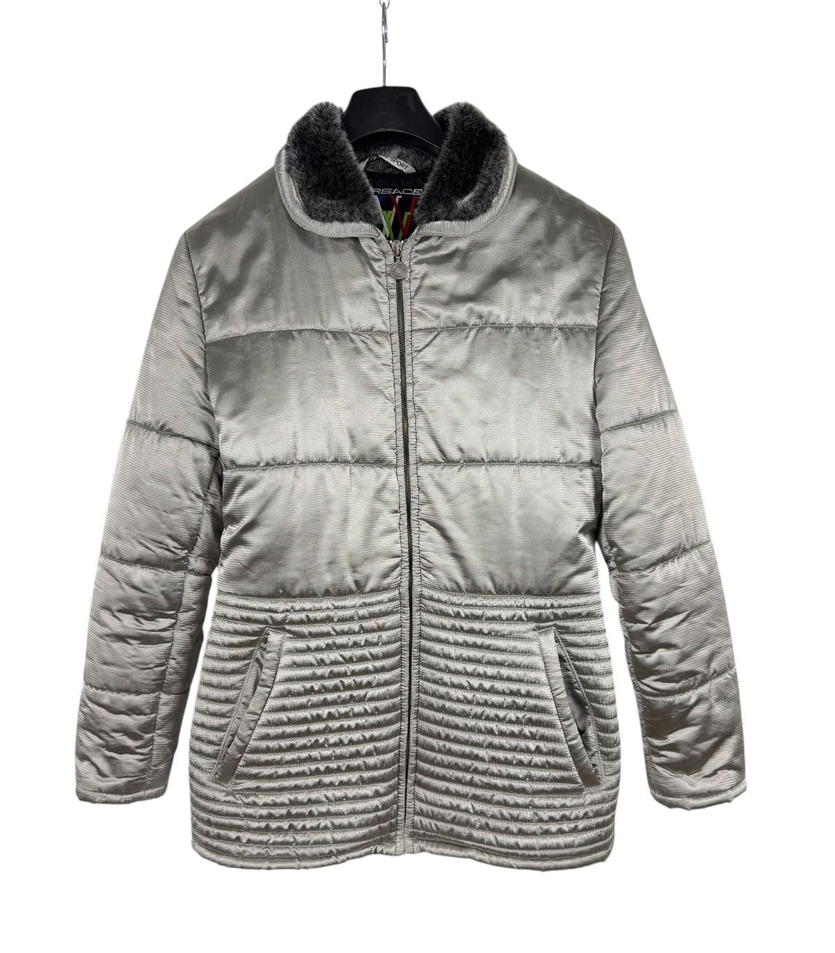 Versace × Vintage Versace Sport Vintage Warm Coat size IT44 Size M / US 6-8 / IT 42-44 - 15 Thumbnail