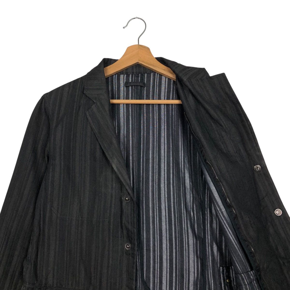 📌Vintage Hickory Chore Jacket Bernings Sho Punk Design