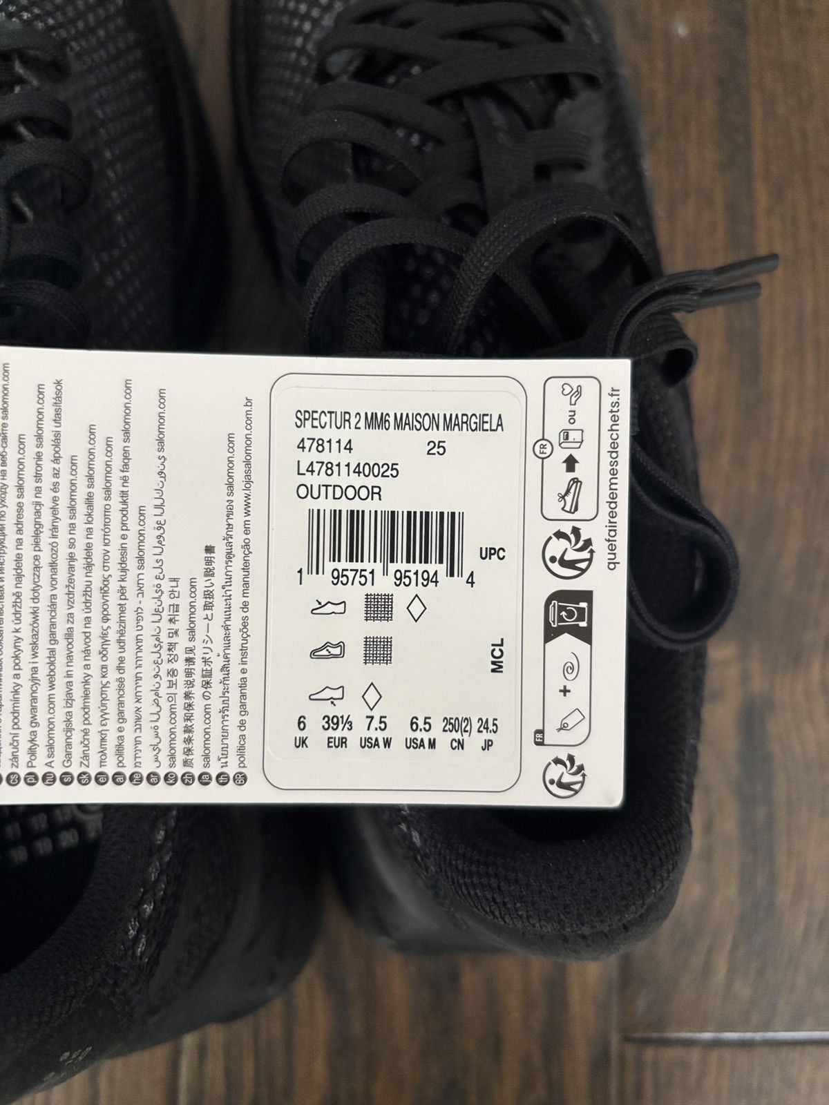 Maison Margiela × Salomon Spectur 2 MM6 Maison Margiela Size US 6.5 / EU 39-40 - 8 Thumbnail