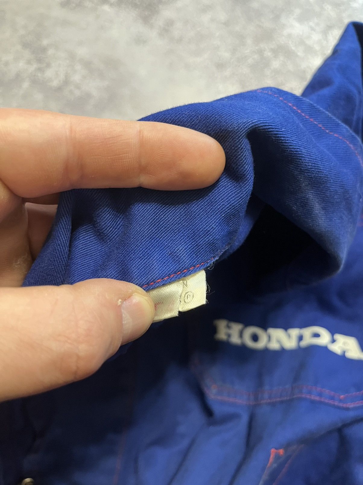 Honda Vintage Honda Mechanic Shop Coat Duster Jacket Size US XL / EU 56 / 4 - 6 Thumbnail