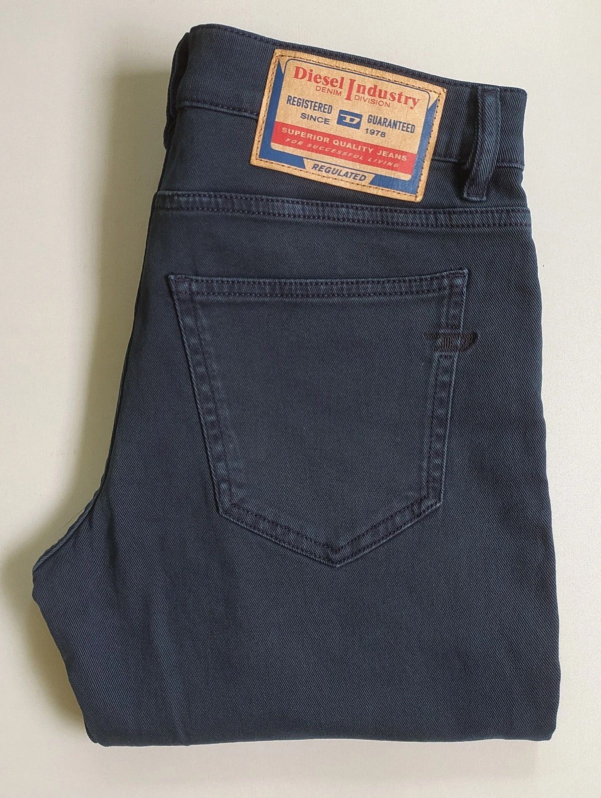 Diesel Diesel 2019 D-STRUKT L.34 MENS JEANS SLTP/9701 Size US 29 - 1 Thumbnail