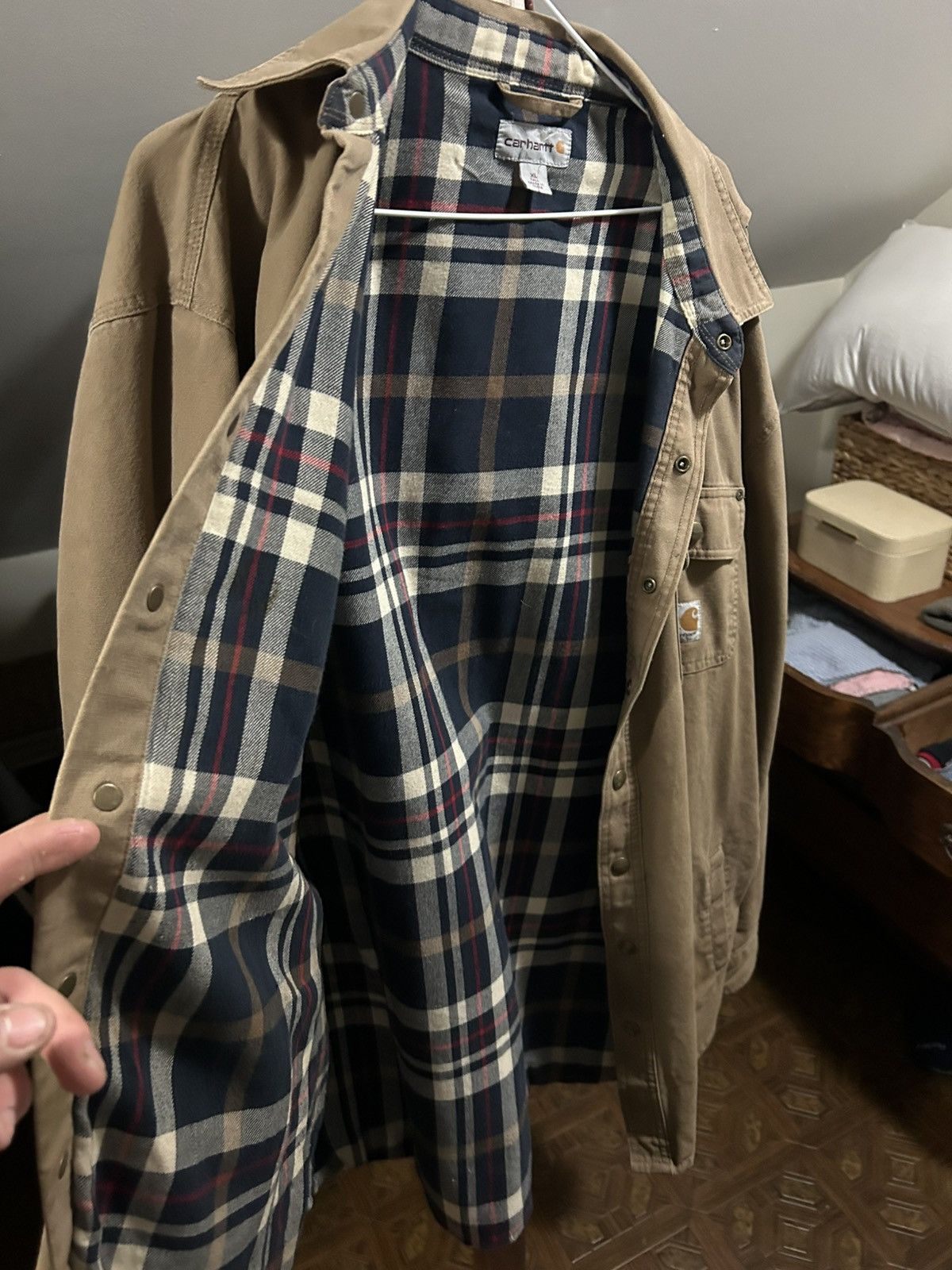 Carhartt Button Up Carhartt Jacket Size US L / EU 52-54 / 3 - 5 Thumbnail
