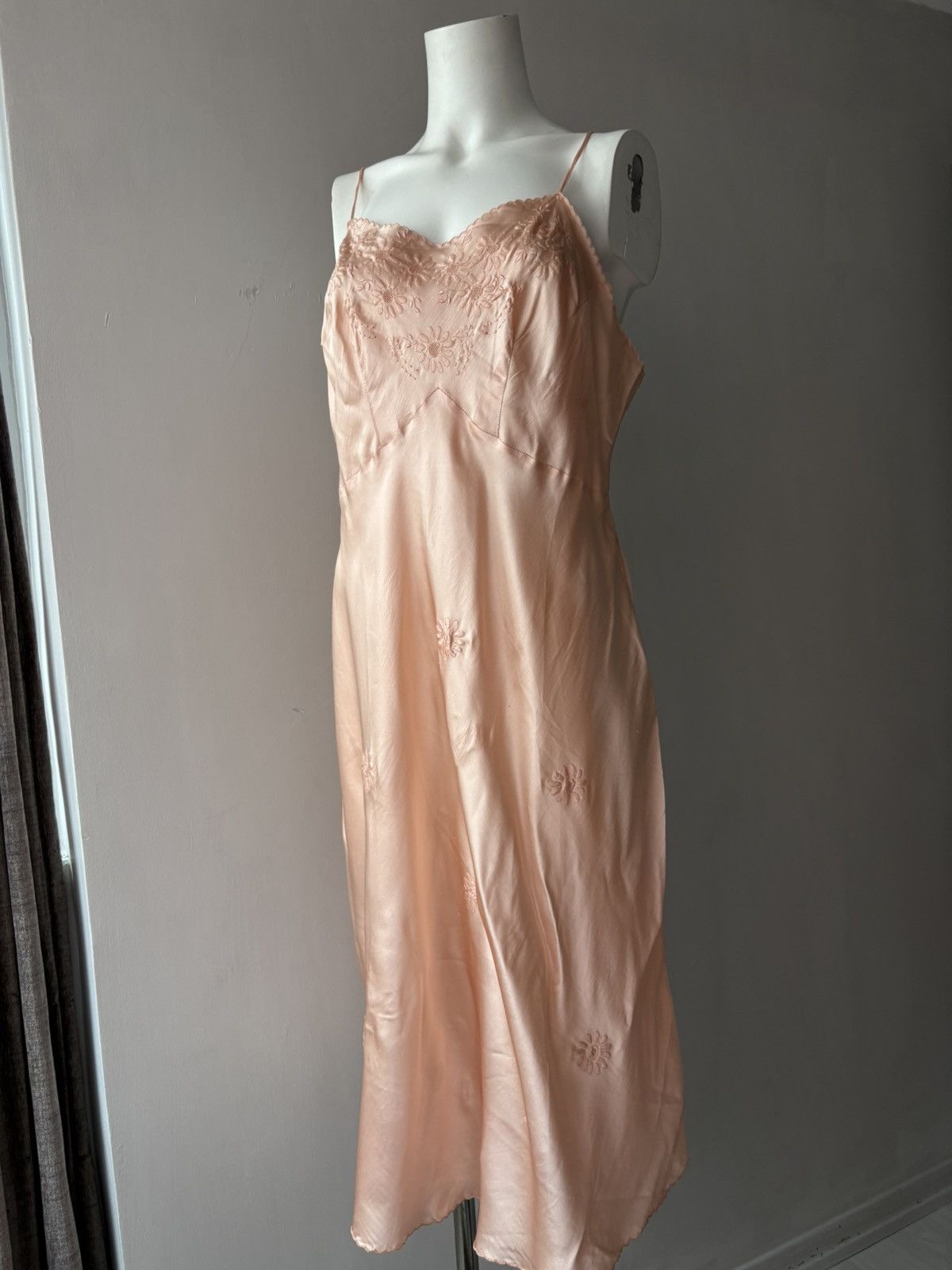 Vintage Vintage silk nightwear Size L / US 10 / IT 46 - 9 Thumbnail