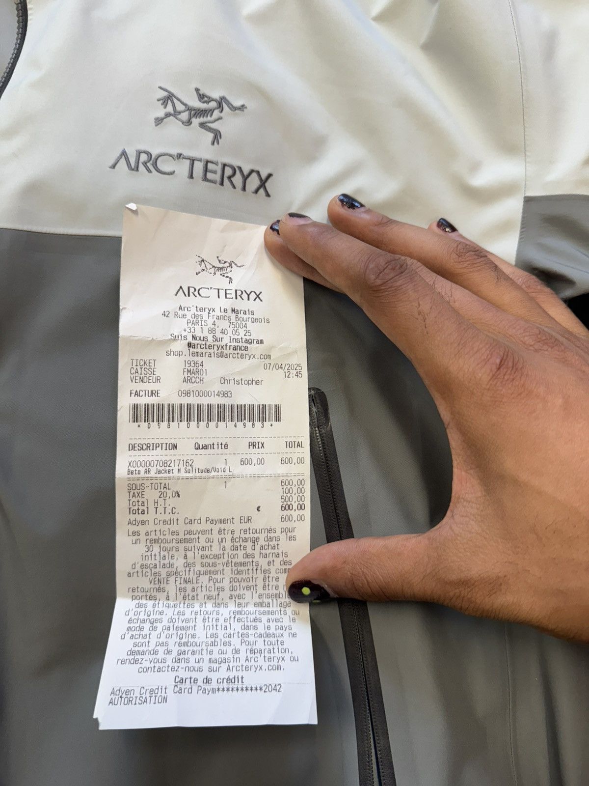 Arc'teryx Archery’x Hard Shell Beta Jacket Size US L / EU 52-54 / 3 - 7 Thumbnail