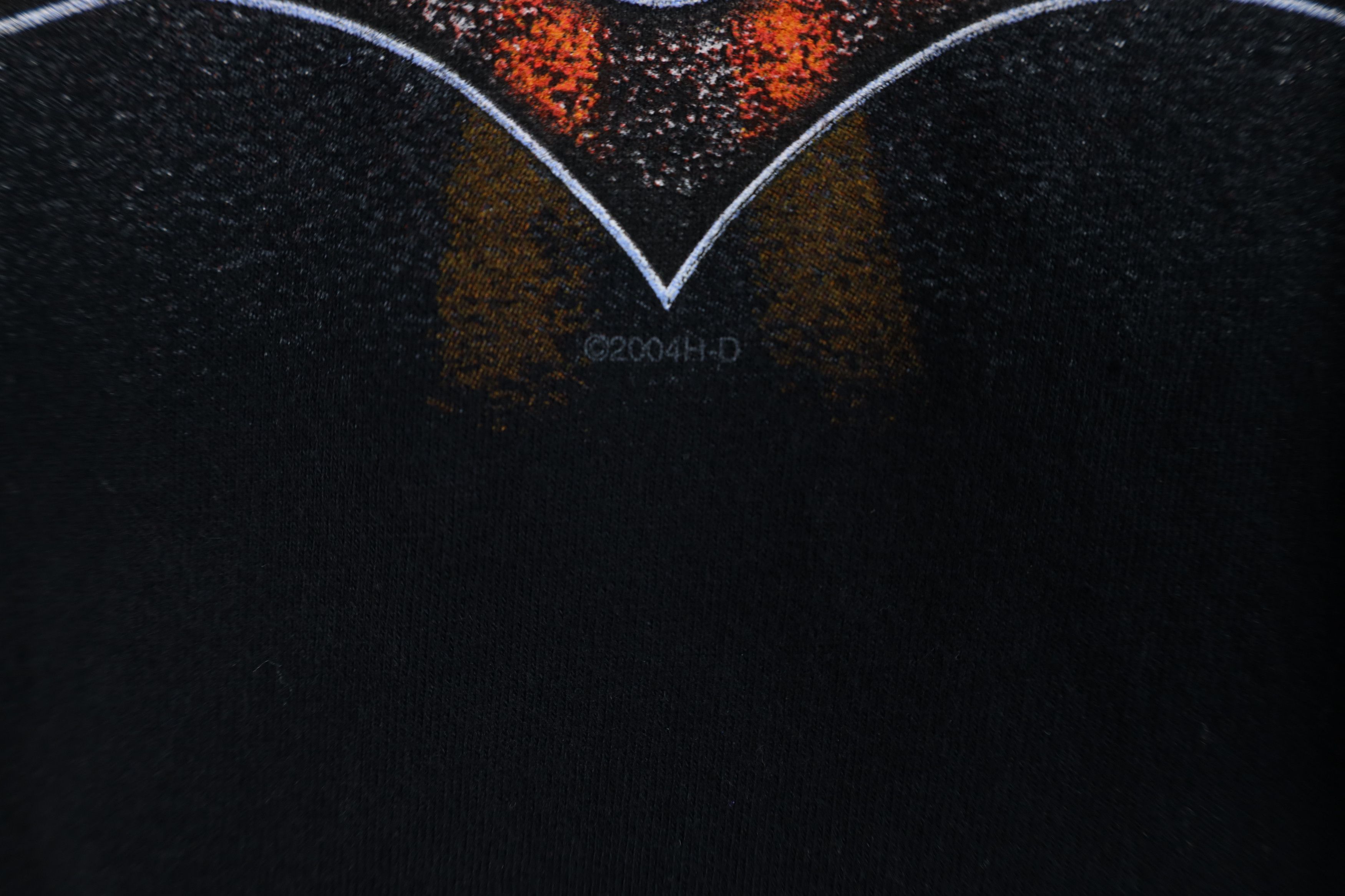 Harley Davidson Vintage Y2K 2004 Harley Davidson Eagle Wings T-Shirt USA Size US XL / EU 56 / 4 - 5 Thumbnail