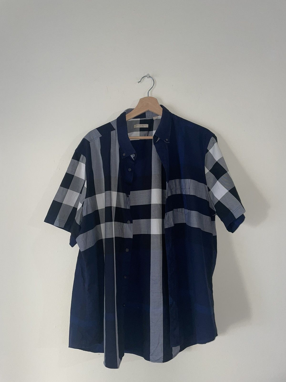 Burberry Burberry shirt in navy blue Size US XL / EU 56 / 4 - 1 Thumbnail