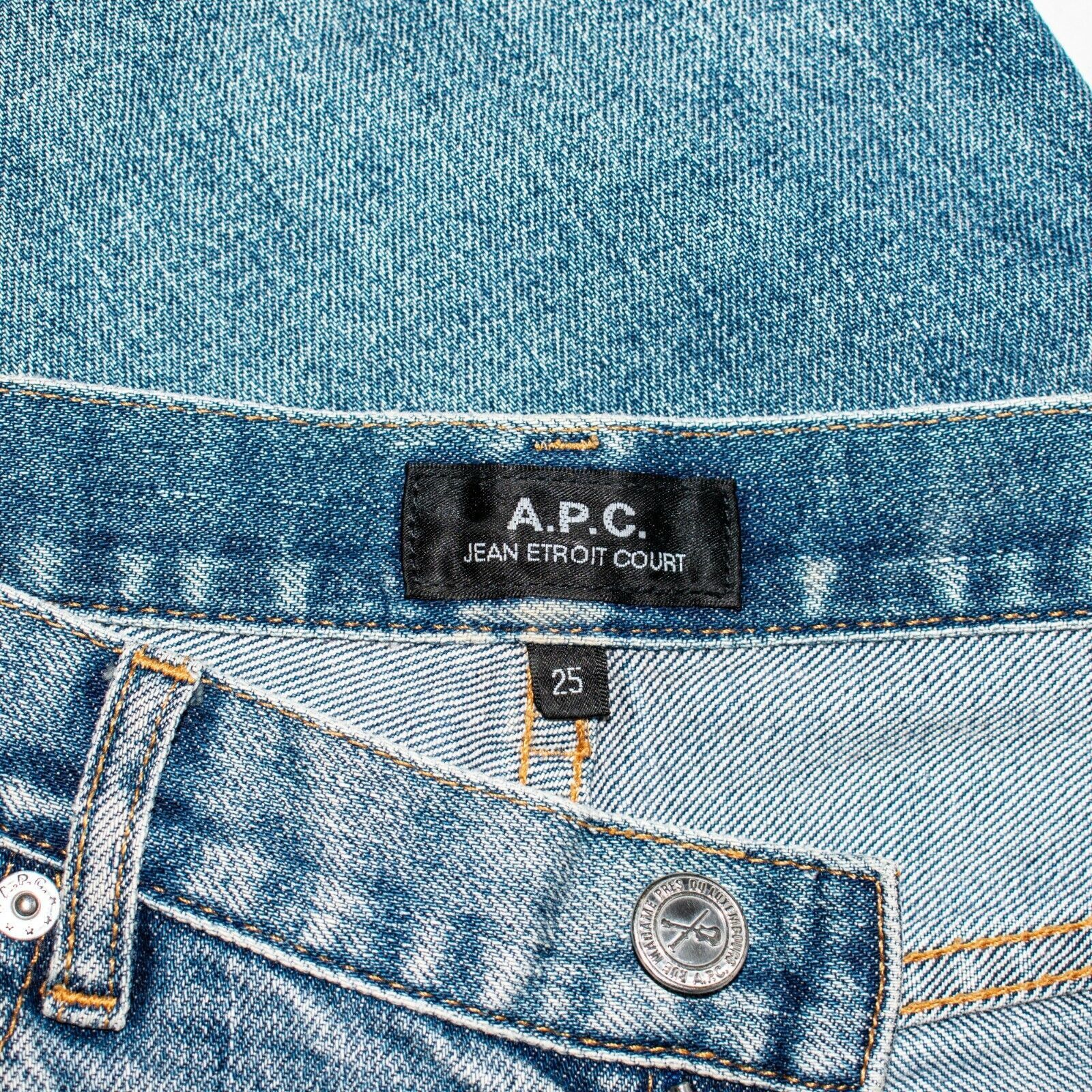 A.P.C. A.P.C. women's JEAN ETROIT COURT Jeans Skinny Stonewash Size 25" / US 0 / IT 36 - 2 Thumbnail