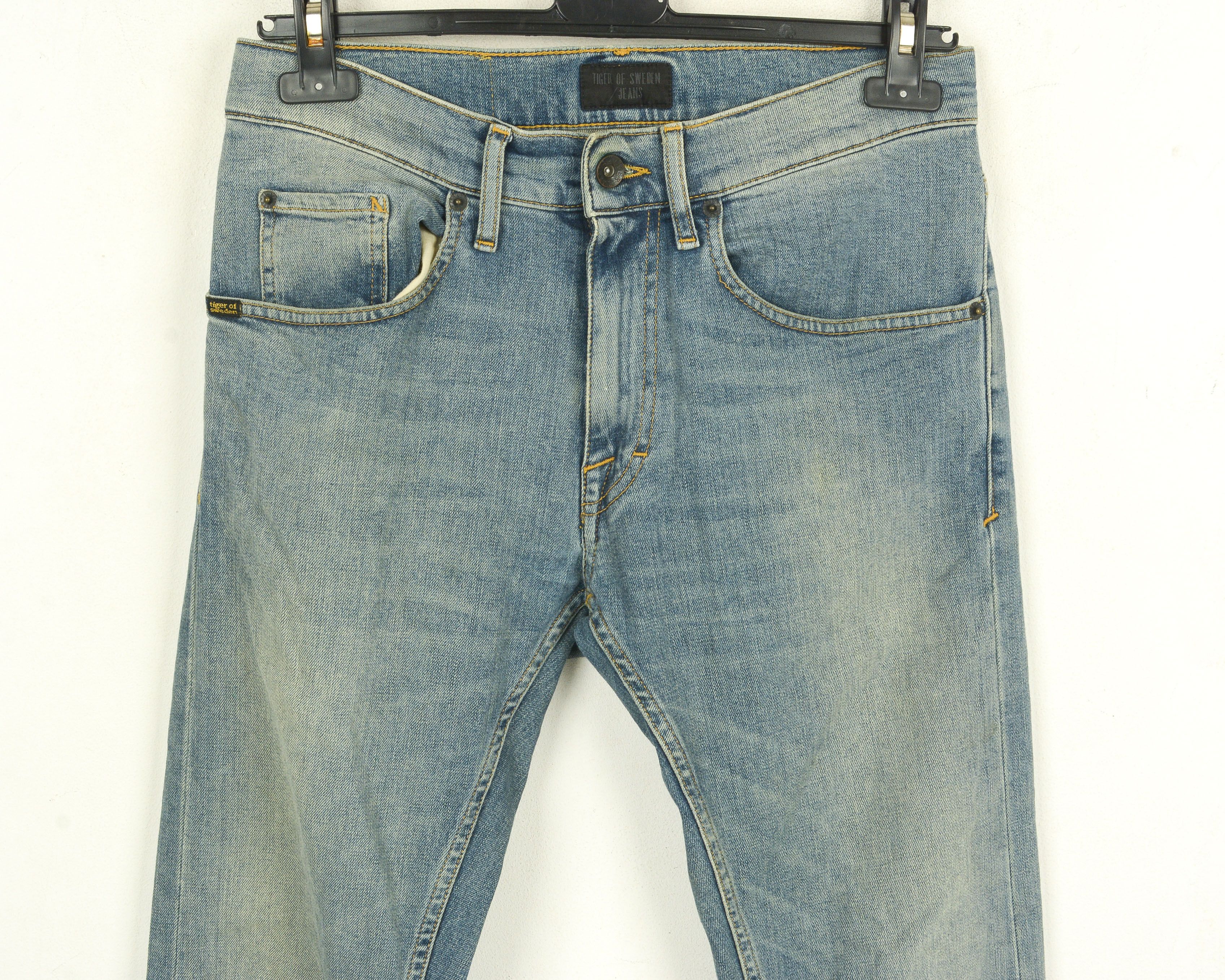 Tiger of Sweden Pistolero men W28 L32 Jeans Slim Fit Pants Trousers Zip Size US 28 / EU 44 - 2 Thumbnail