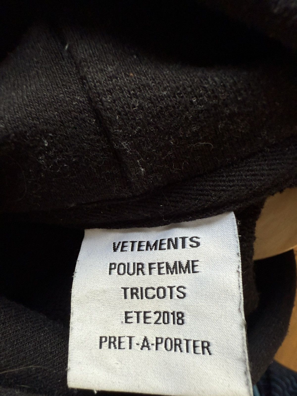 Vetements Vetements hometown double layered runway hoodie Size US M / EU 48-50 / 2 - 5 Thumbnail