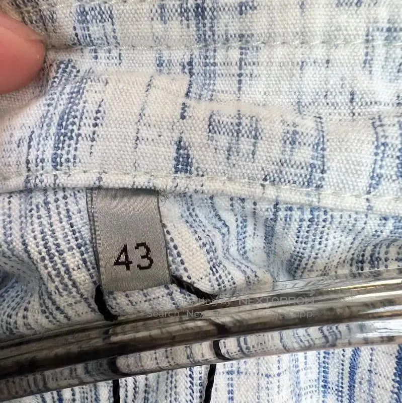 Dior Dior Light Blue Cotton Button-Up Shirt . Size US XL / EU 56 / 4 - 5 Thumbnail
