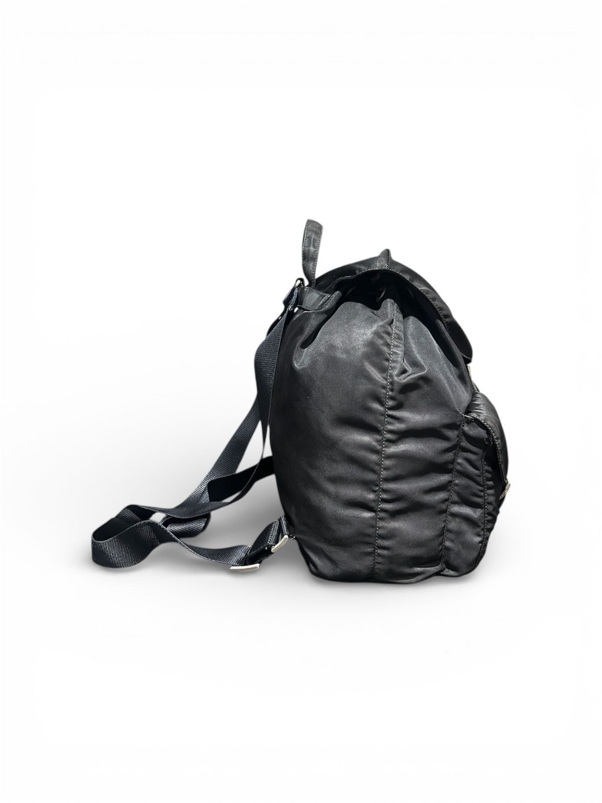Prada Authentic Vintage PRADA Nylon Tessuto Backpack Size ONE SIZE - 5 Thumbnail