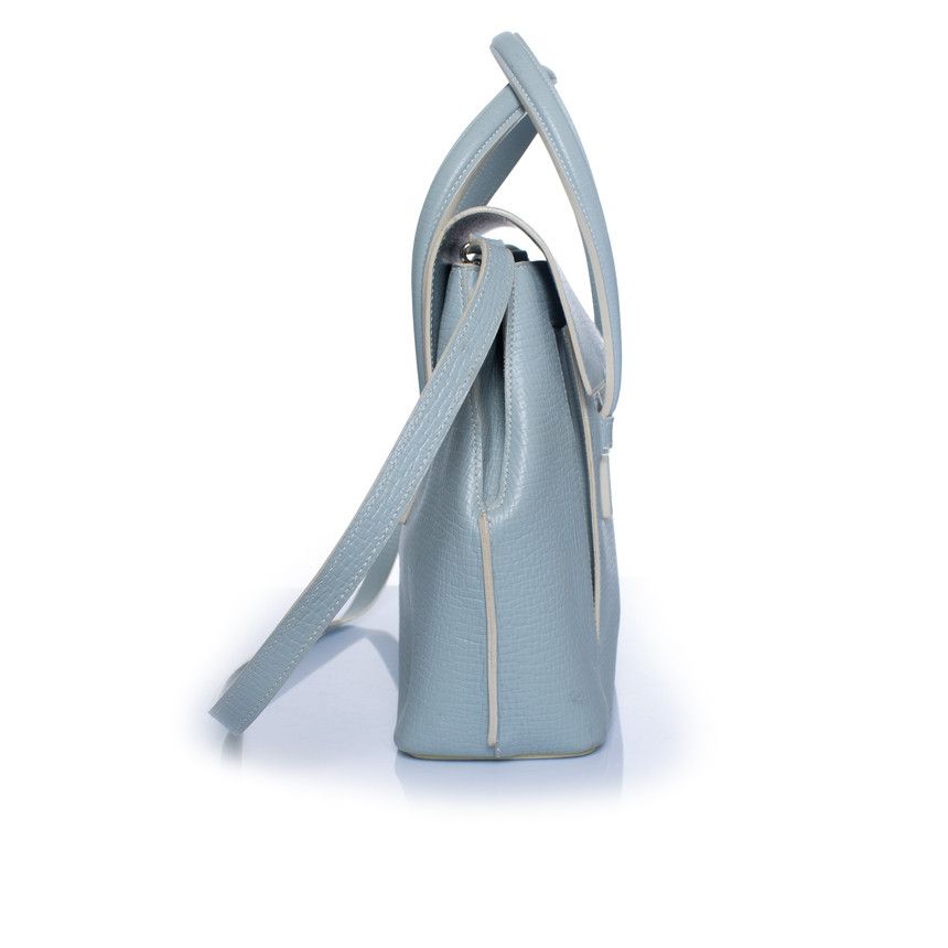 Loewe Loewe, blue leather shoulderbag Size ONE SIZE - 3 Thumbnail