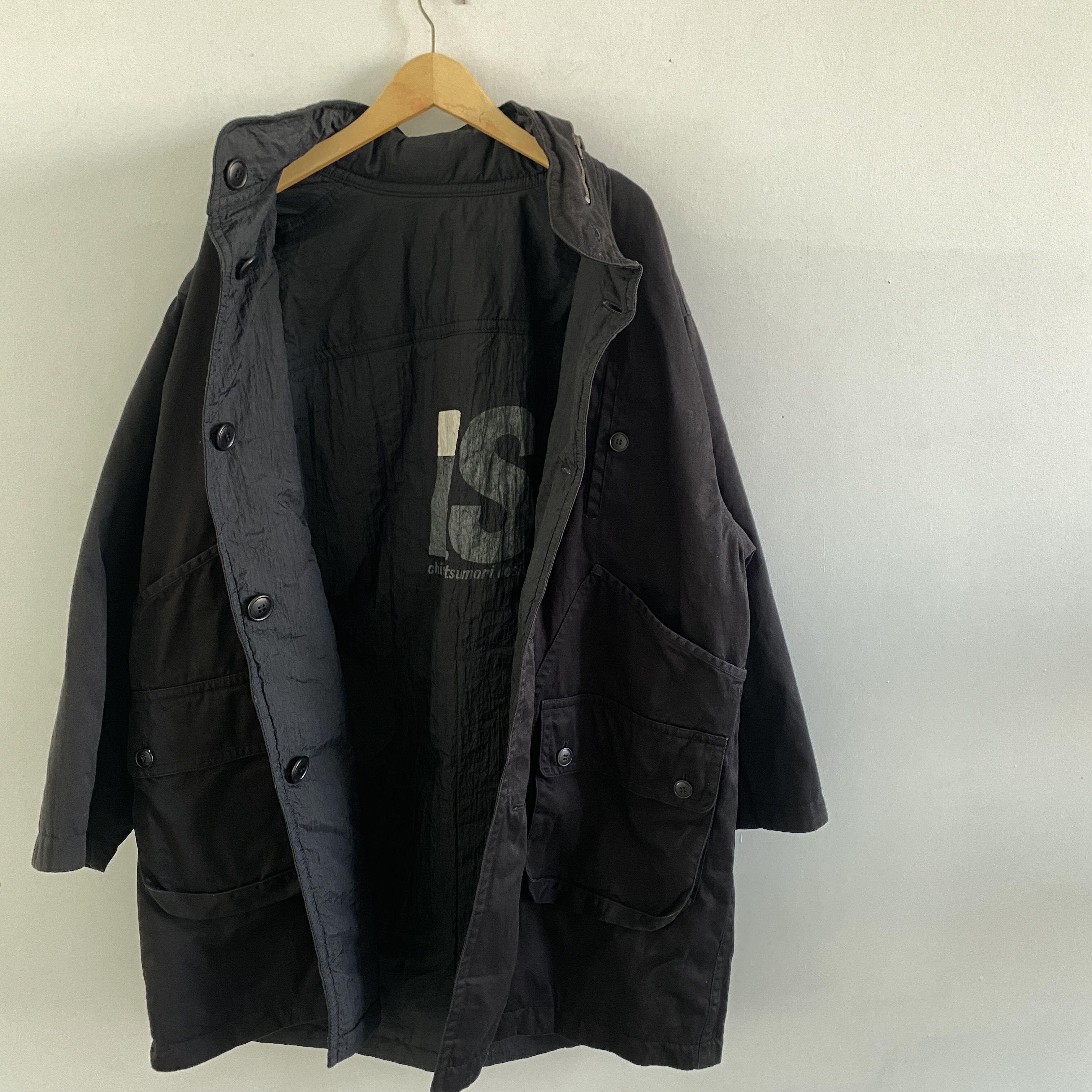 Issey Miyake Rare Vintage Issey Miyake Reversible Coat Iconic Logo Size US L / EU 52-54 / 3 - 2 Thumbnail