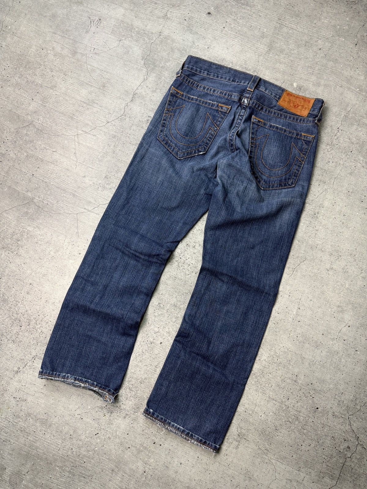 True Religion True Religion Bobby Relaxed Baggy Size US 31 - 1 Thumbnail