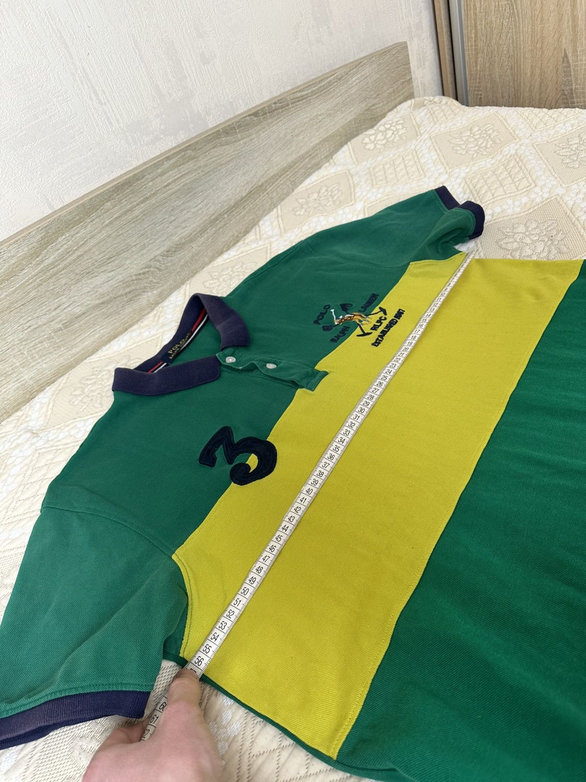 Polo Ralph Lauren 🔥 Polo Ralph Lauren Club Y2K Chief Keef Vintage Polo T Shirt Size US L / EU 52-54 / 3 - 8 Thumbnail