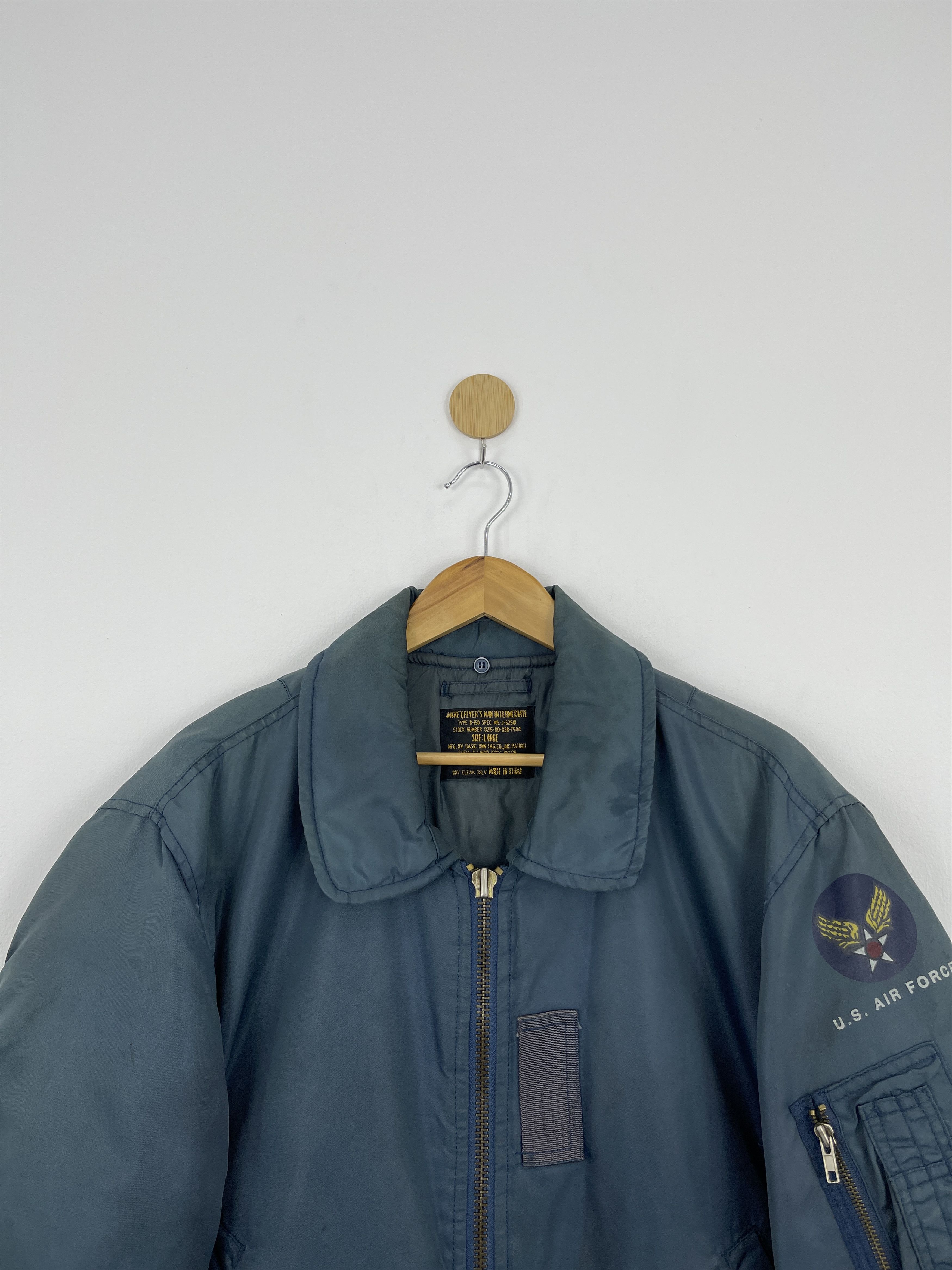 Alpha Industries VINTAGE ALPHA INDUSTRIES U.S AIR FORCE FLYING JACKET JA0032 Size US L / EU 52-54 / 3 - 3 Thumbnail