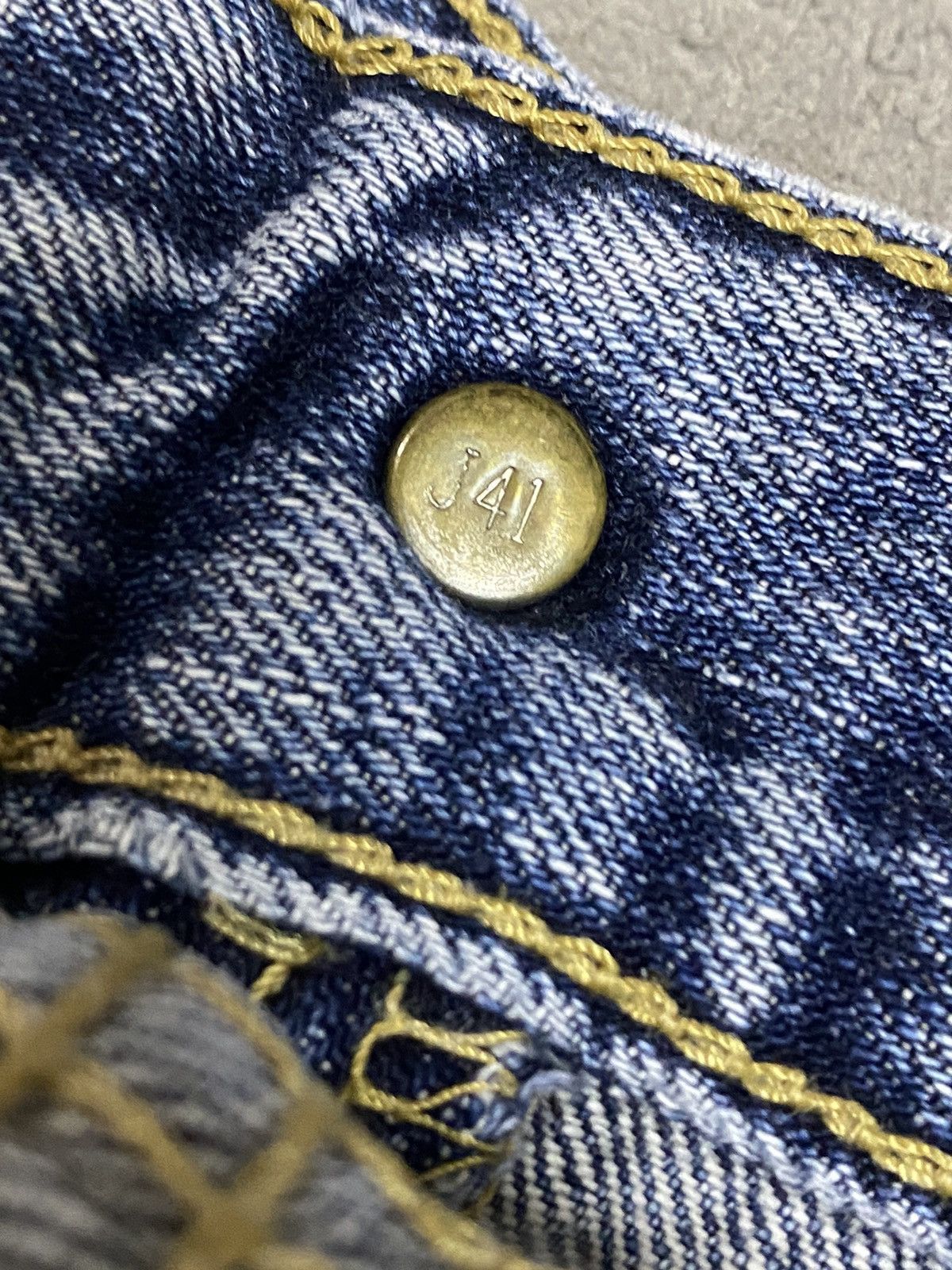 Levi's Vintage Levis502 90’s Button J41 Distressed Baggy Jeans Size US 38 / EU 54 - 10 Thumbnail
