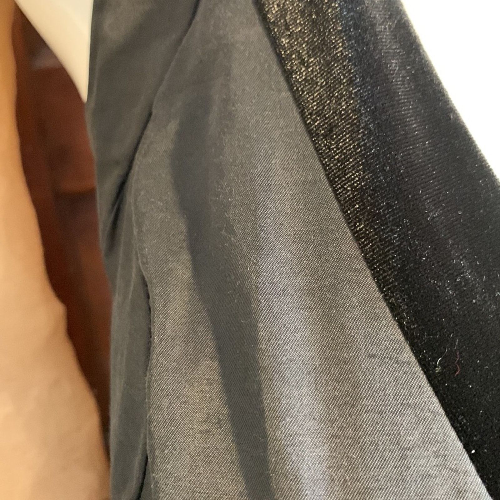 Vintage Ronen Chen Israel black ruched sexy modern halter gown dress Size S / US 4 / IT 40 - 9 Thumbnail