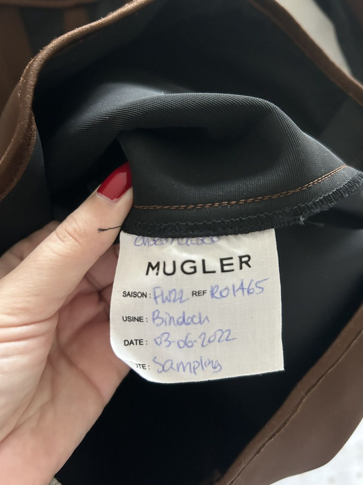 Mugler Mugler Sheer Long Sleeve Mini Dress Size XS / US 0-2 / IT 36-38 - 5 Thumbnail