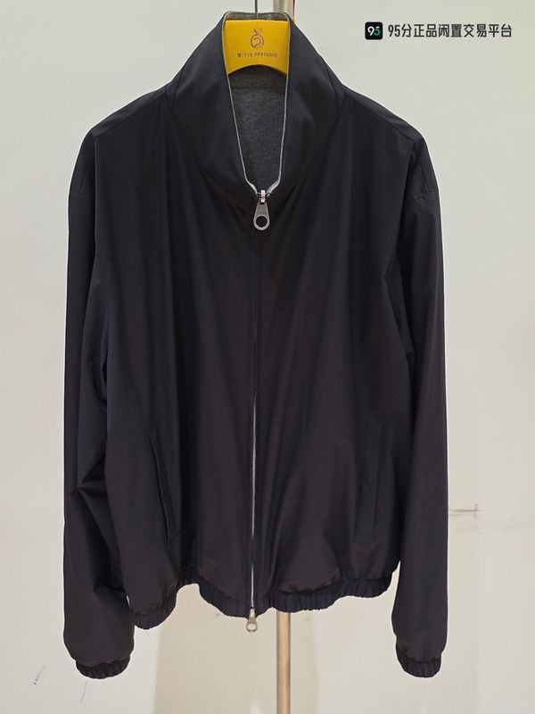 Loro Piana Loro Piana Men's Solid Zip Casual Jacket Size US L / EU 52-54 / 3 - 1 Thumbnail