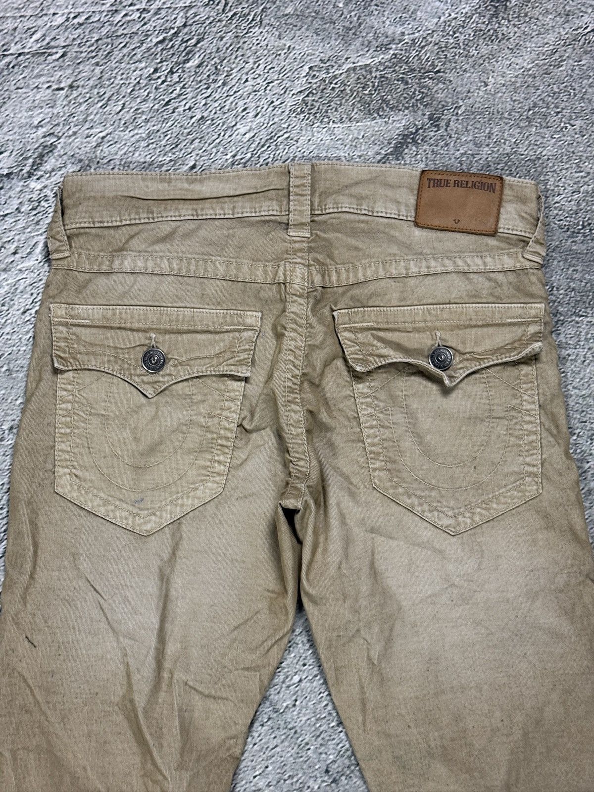 True Religion True Religion jeans vintage ricky cords corduroy pants beige Size US 30 / EU 46 - 2 Thumbnail