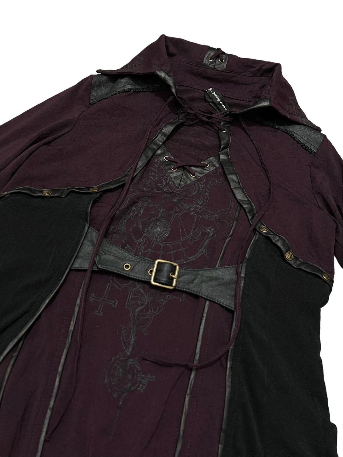 If Six Was Nine × Japanese Brand × Le Grande Bleu (L.G.B.) Ozz croce cyber gothic punk rave style Size M / US 6-8 / IT 42-44 - 4 Thumbnail