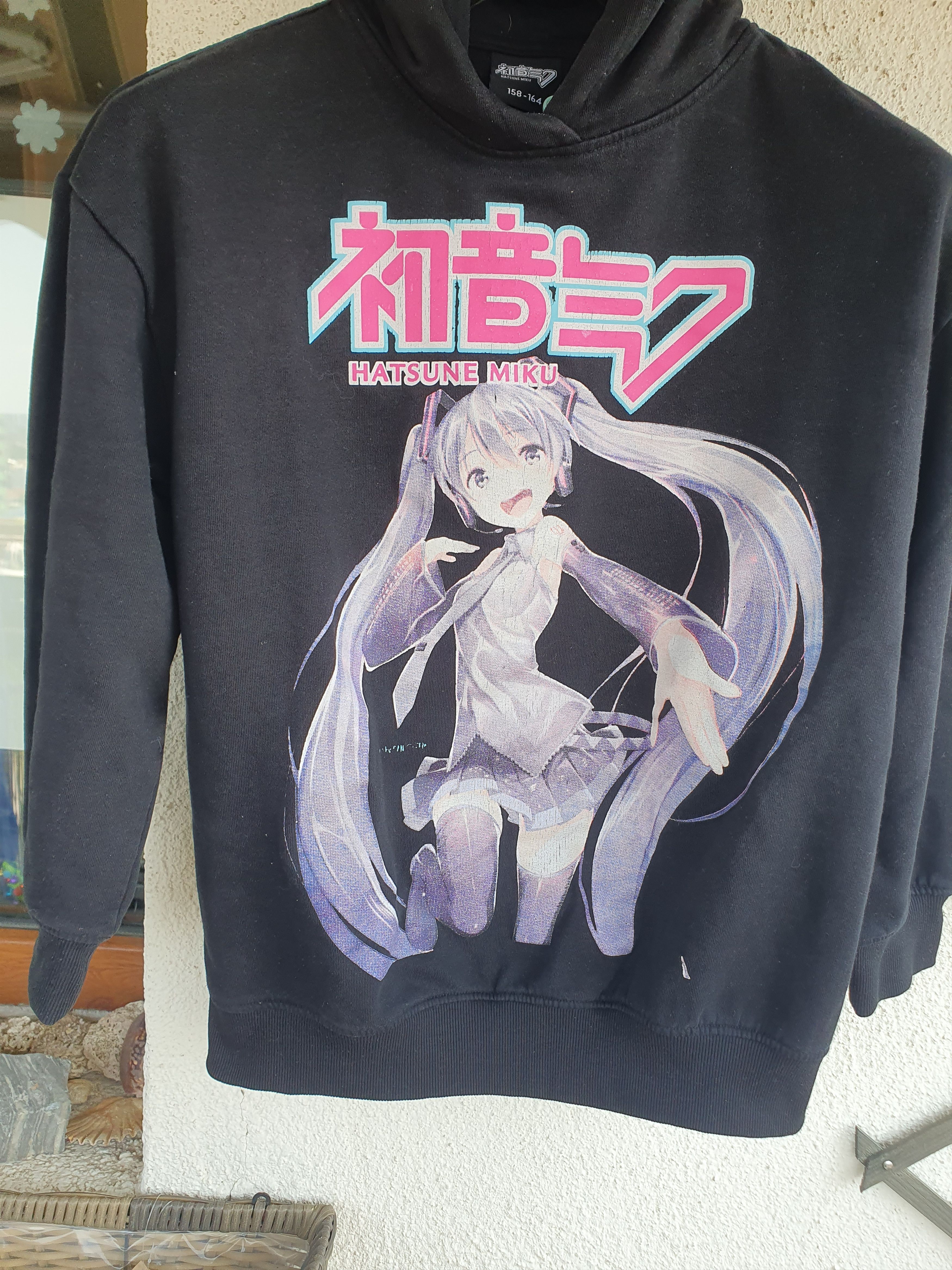 Anime × Japanese Brand Hatsune Miku by Crypton Future Media Hoodie sz S(158-164) Size US S / EU 44-46 / 1 - 2 Thumbnail