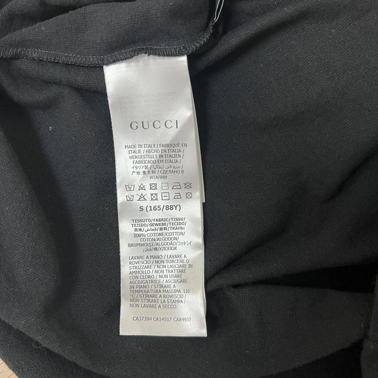 Gucci Gucci Hawaii Black Glitter T-shirt Size S / US 4 / IT 40 - 4 Thumbnail