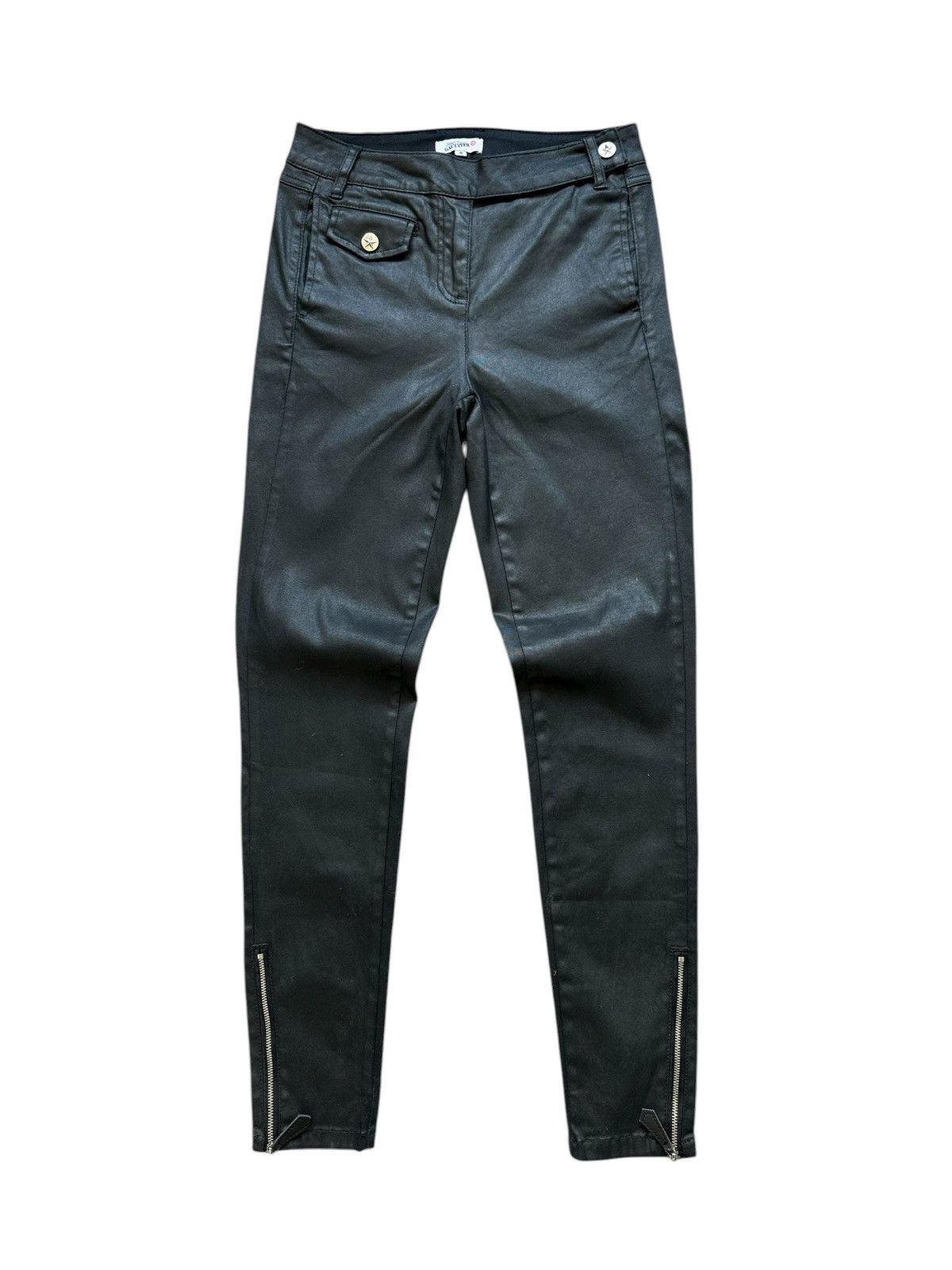 Jean Paul Gaultier 2010's Jean Paul Gaultier x Target coated slim jeans Size US 28 / EU 44 - 1 Thumbnail