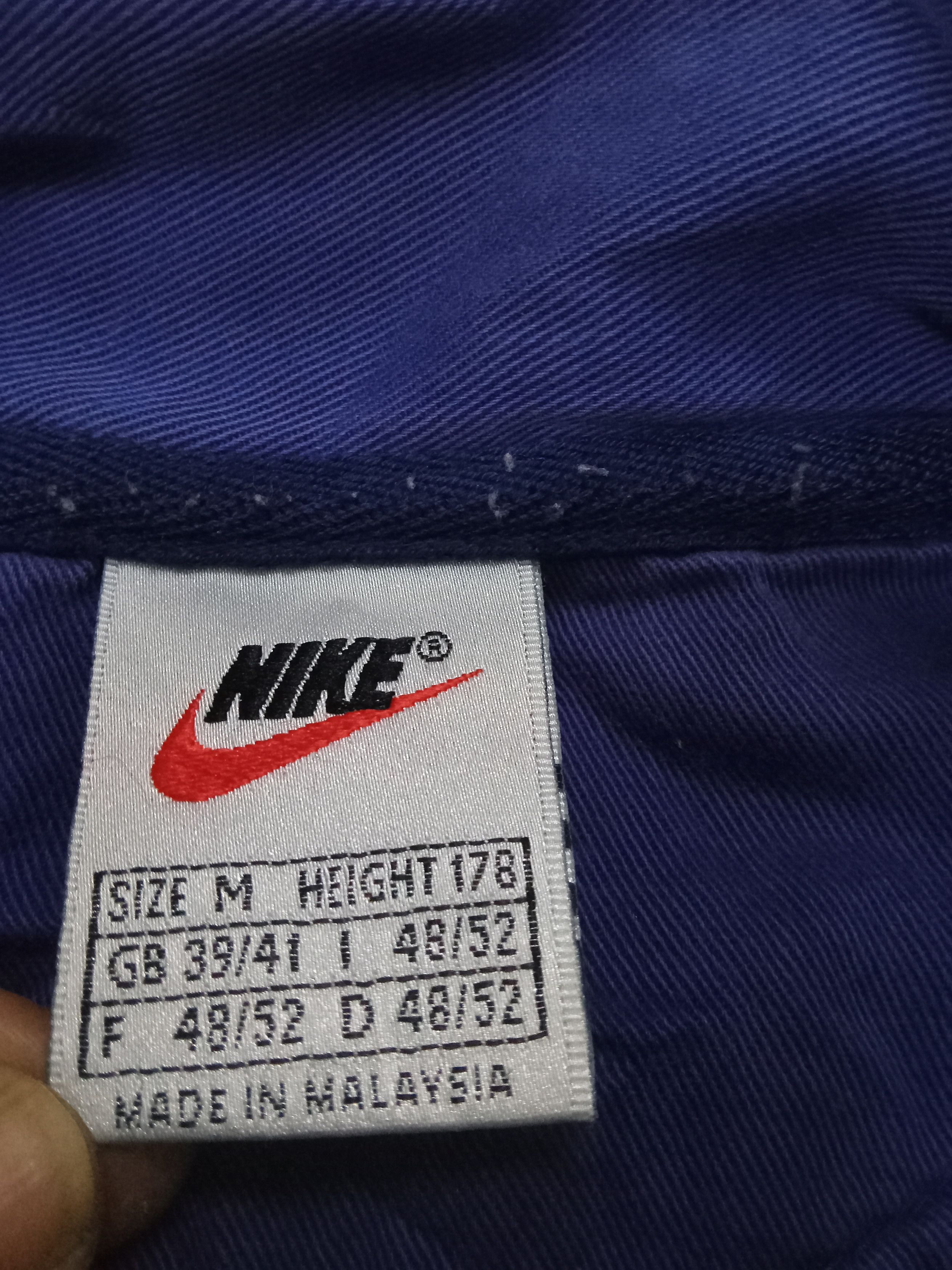 Nike × Vintage Nike Vintage Zipped Jacket Size US M / EU 48-50 / 2 - 3 Thumbnail