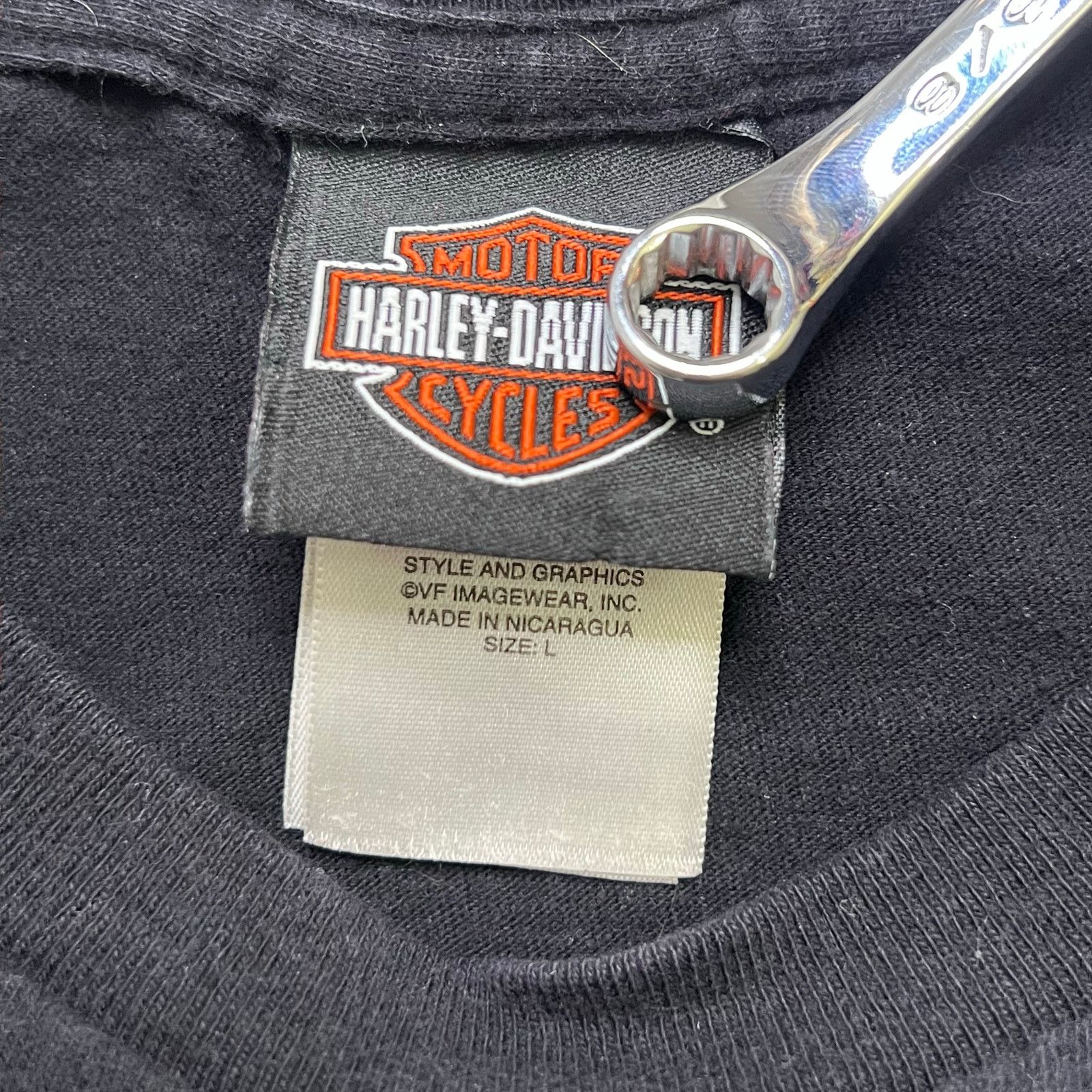 Harley Davidson Vintage Harley-Davidson Nashville Music City T-Shirt L Size US L / EU 52-54 / 3 - 4 Thumbnail