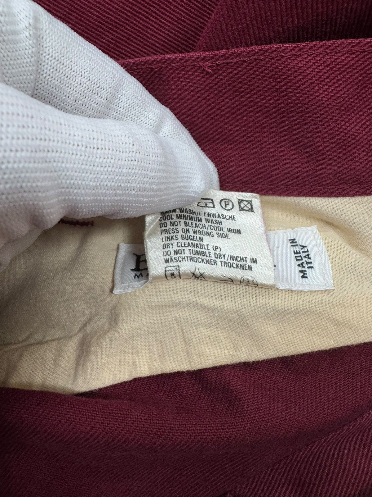 Escada Esacada Margaretha Ley Vintage Jeans Bordeaux size DE36 IT40 Size 27" / US 4 / IT 40 - 12 Thumbnail