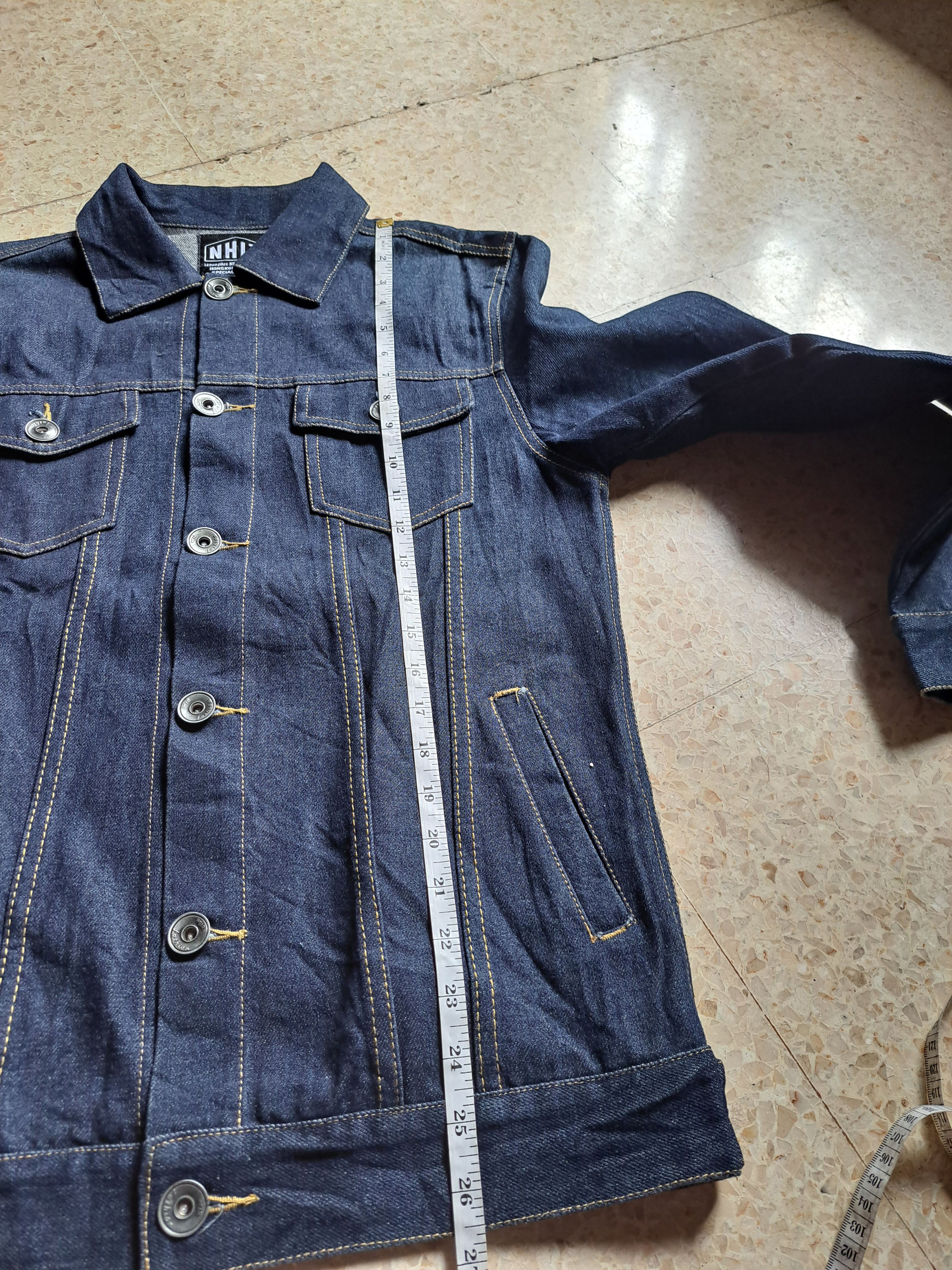 Japanese Brand × izzue Izzue plus Neighborhood Denim Jacket Women XL Size XL / US 12-14 / IT 48-50 - 12 Thumbnail