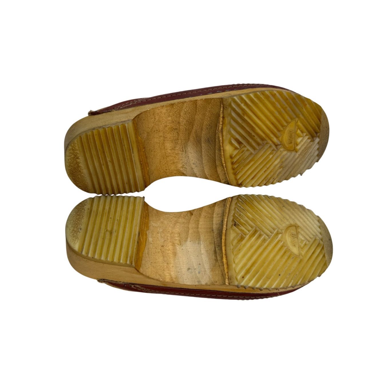 & Other Stories Olaf Daughters Vintage 70s Swedish Wooden Clogs Size 37 Size US 6.5 / IT 36.5 - 9 Thumbnail