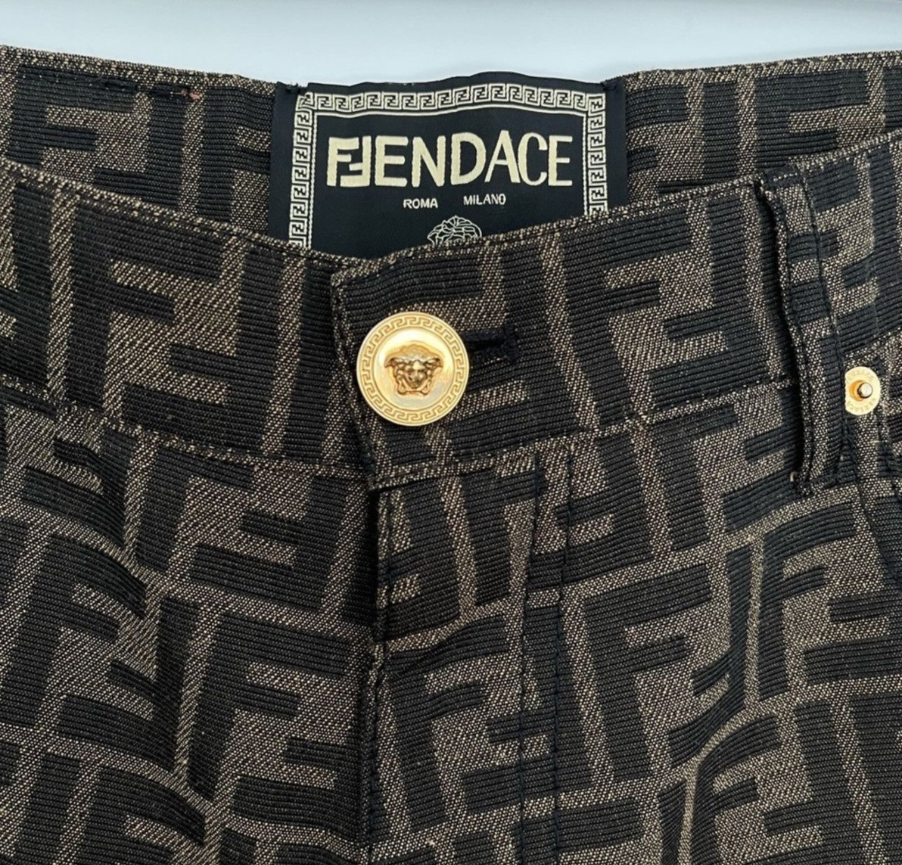 Fendi × Versace Fendi X Versace | FENDACE pants Limited Edition Size 54 men Size US 38 / EU 54 - 7 Thumbnail