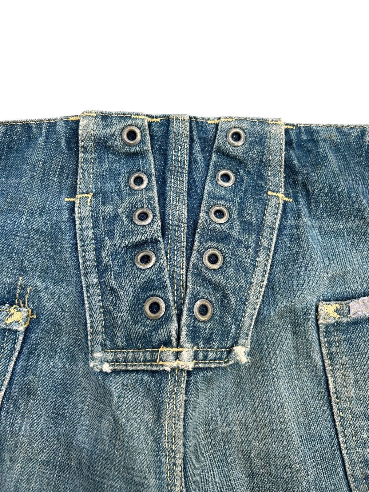 Maison MIHARA YASUHIRO MIHARAYASUHIRO X SUGAR CANE Selvedge Distressed Denim Jeans Size US 36 / EU 52 - 13 Thumbnail