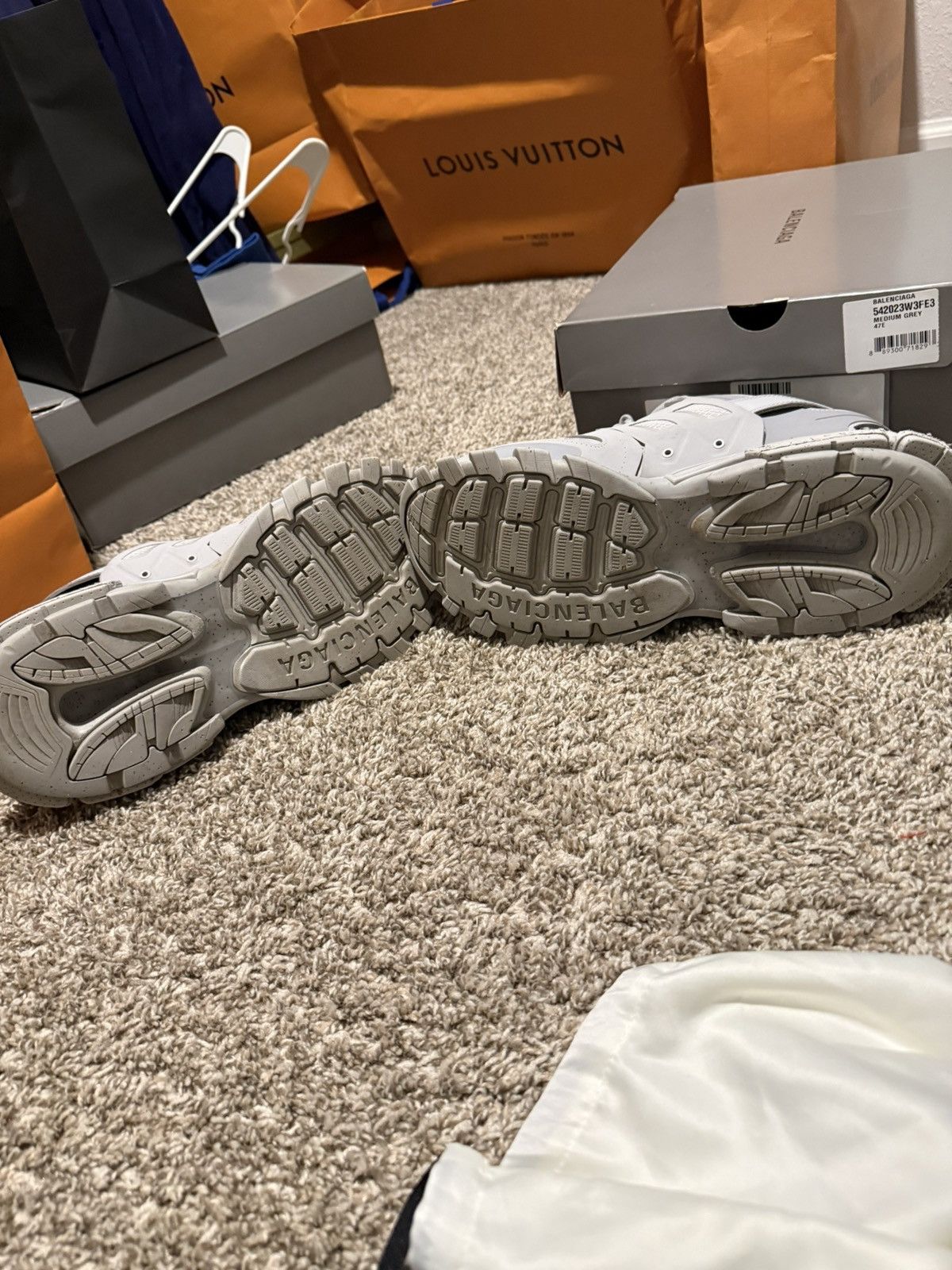 Balenciaga Balenciaga track grey size 14 (Grey) Size US 14 / EU 47 - 6 Thumbnail