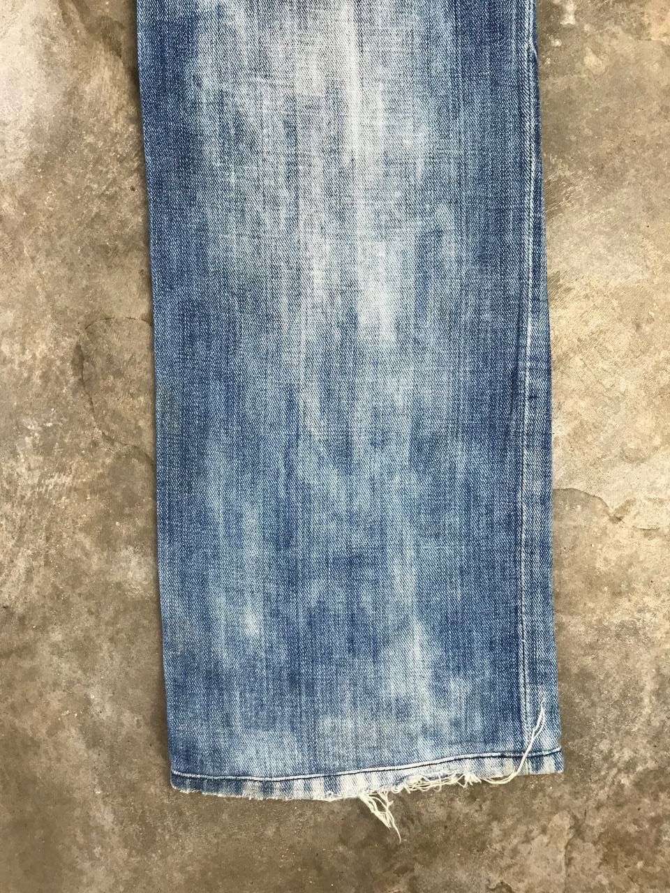 Diesel Black Gold Vintage Distressed Denim Diesel Rare Design Size US 32 / EU 48 - 8 Thumbnail