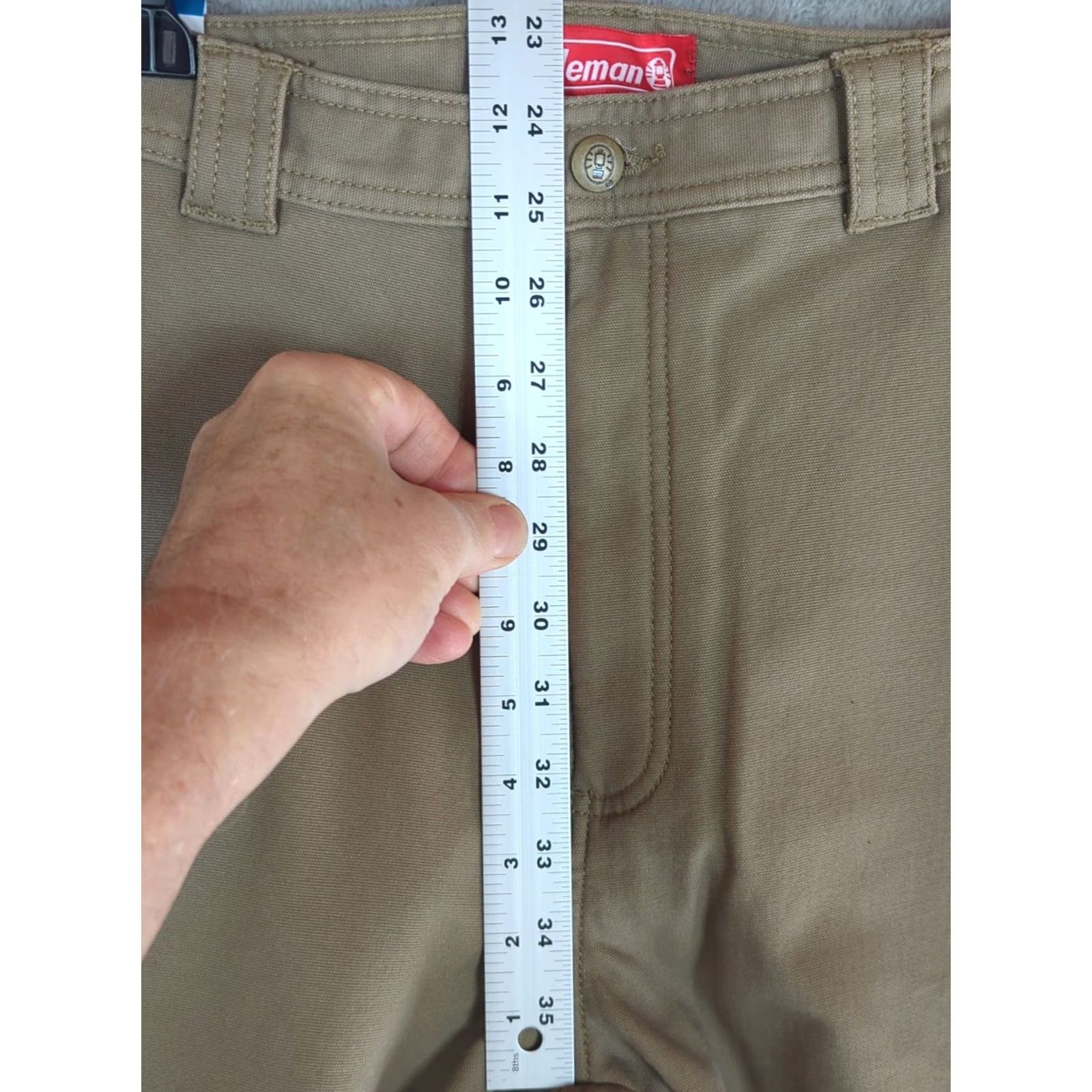 Vintage Coleman Pants Carpenter Fleece Lined 38 Regular Men Copper Canvas 32 Inseam NWT Adjustable Stretch Dress Casual Outdoors Size US 38 / EU 54 - 6 Thumbnail