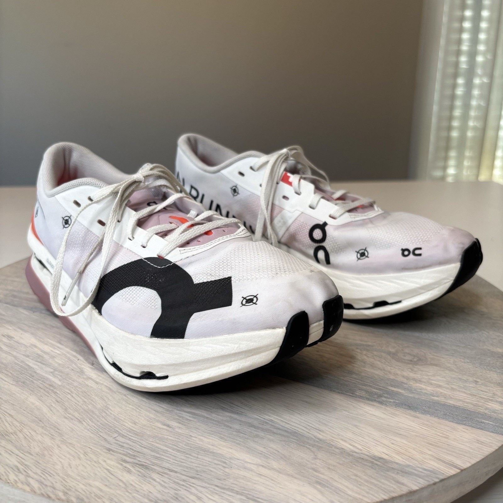 On On Cloud Women's Echo 3 White Running Sneakers US Size 7 Size US 7 / IT 37 - 2 Thumbnail