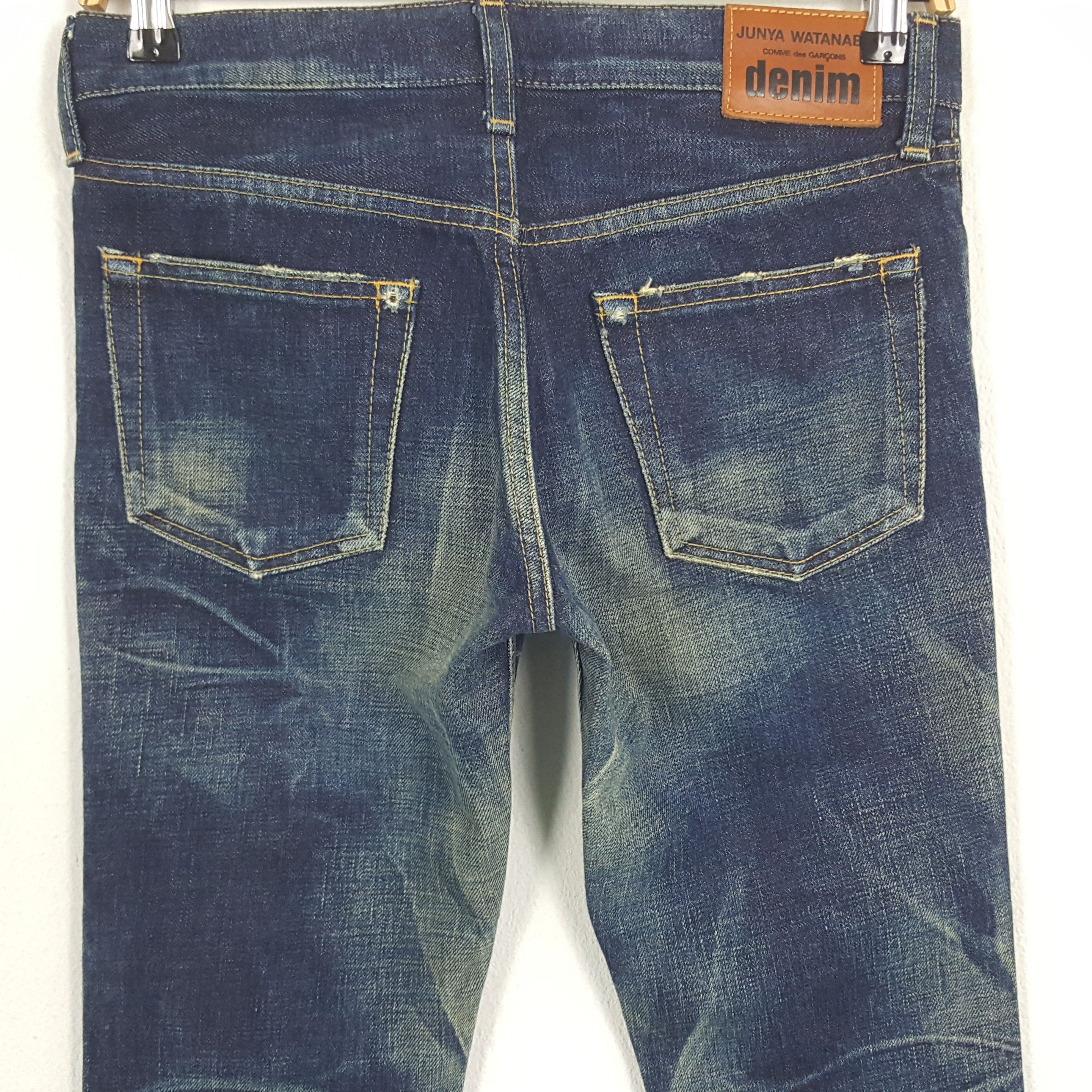 Comme des Garcons × Junya Watanabe × Vintage Vintage Comme des Garcons Japanese Designer Denim Jeans Size US 29 - 5 Thumbnail