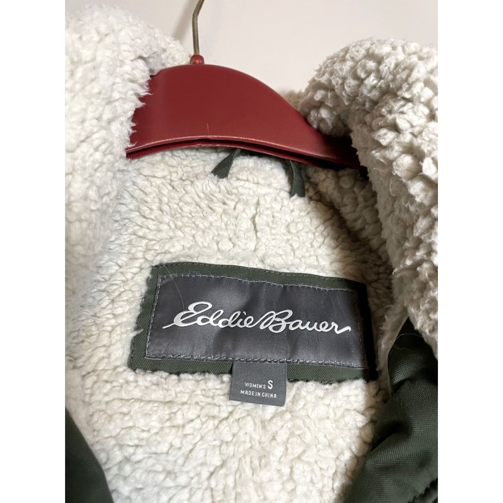 Eddie Bauer Eddie Bauer Womens Hooded Full Zipper Parka Jacket Green Size S (B516) Size S / US 4 / IT 40 - 4 Thumbnail