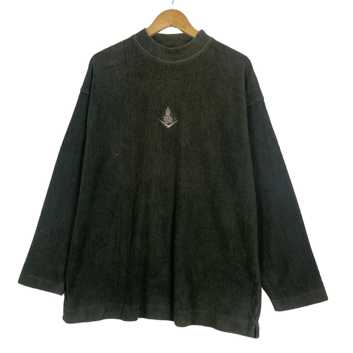 No Fear × Vintage No Fear Vintage 90s fleece long sleeve Size US M / EU 48-50 / 2 - 2 Thumbnail