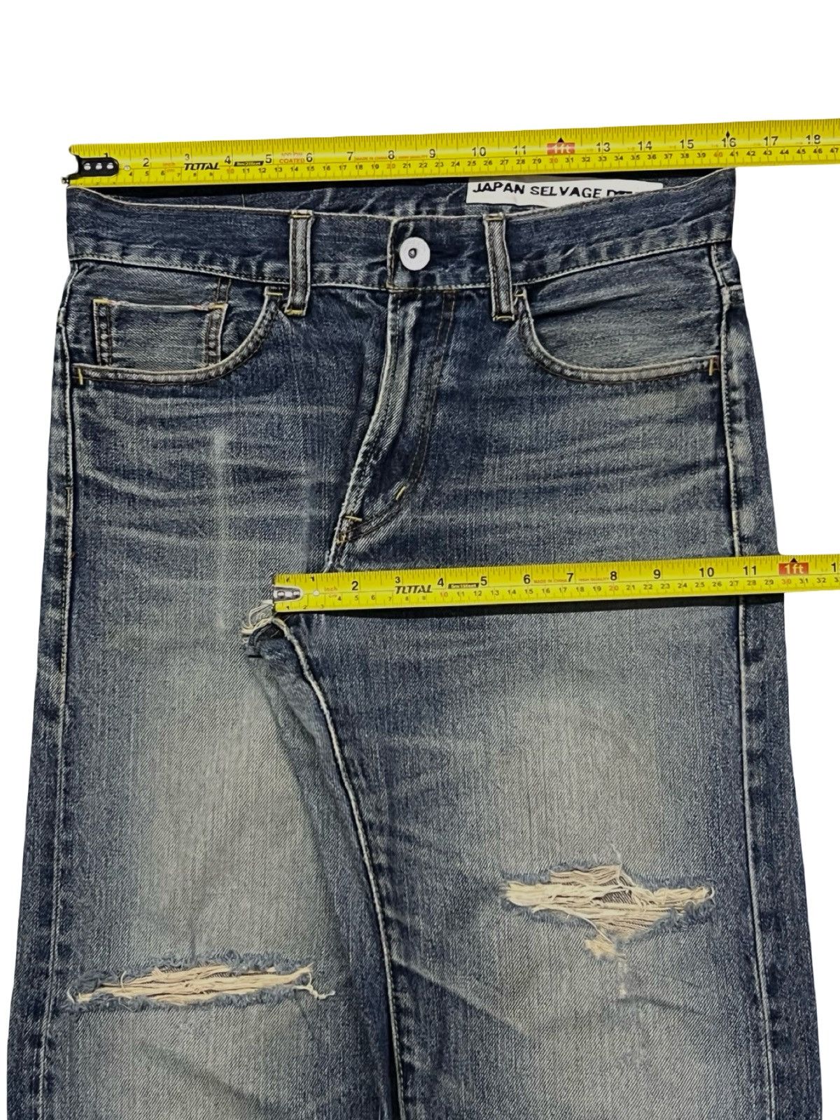 Japanese Brand RUSH HOUR RH-0007 Japanese Selvedge Denim | Heavy Vintage Size US 32 / EU 48 - 18 Thumbnail