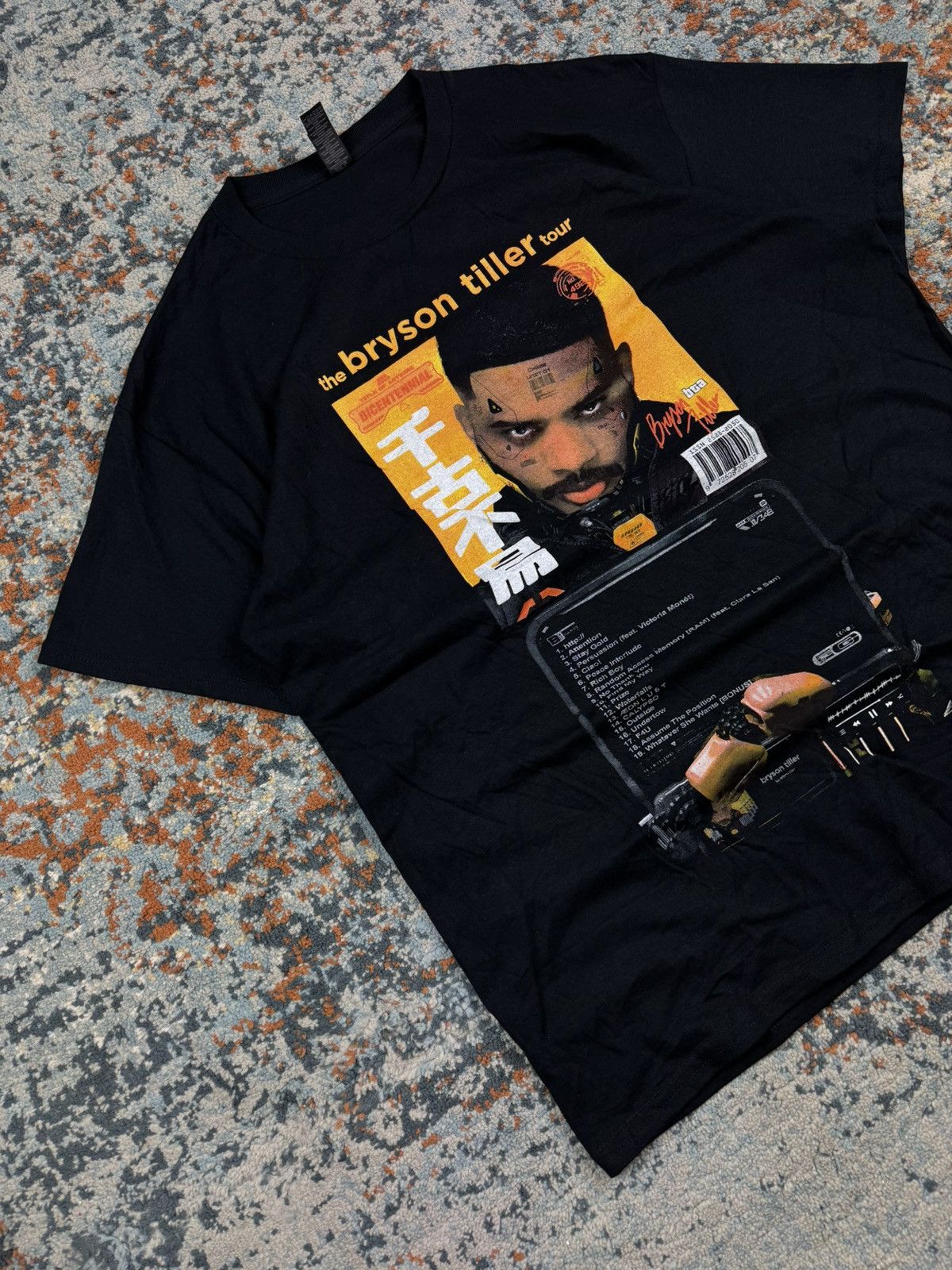Band Tees × Rap Tees Rare Bryson Tiller tour graphic merch band rap tee Size US L / EU 52-54 / 3 - 2 Thumbnail
