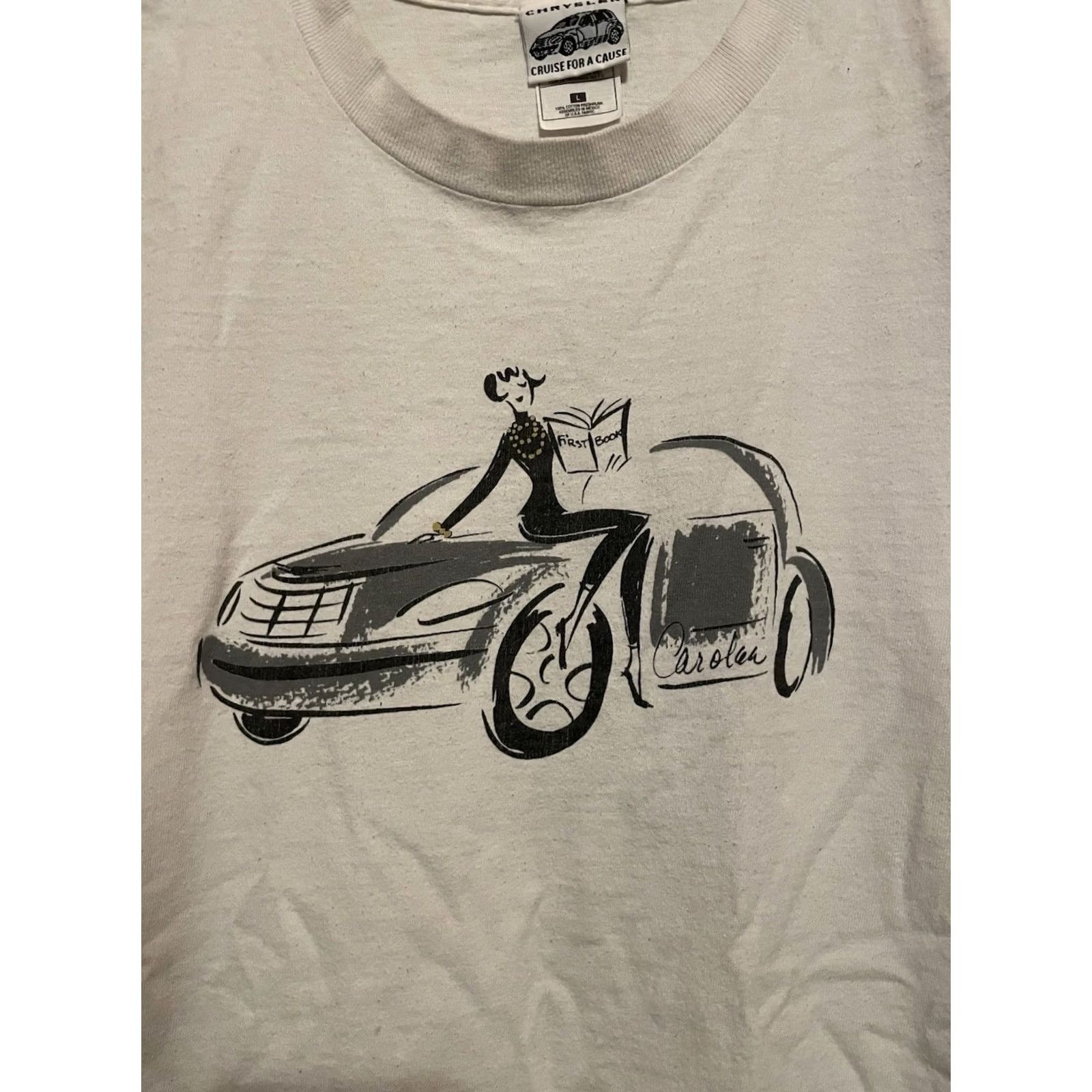 Vintage VINTAGE Chrysler T-Shirt Mens Size US L / EU 52-54 / 3 - 2 Thumbnail
