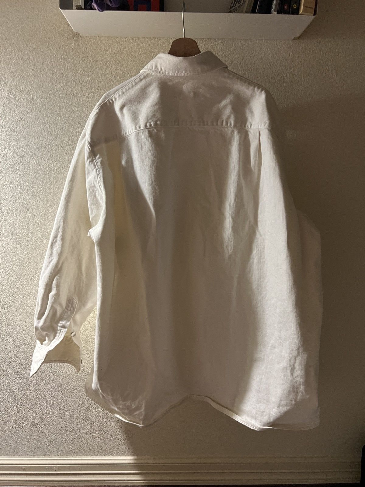 Raf Simons Raf Simons SS19 Morello Button Up Shirt with Two Patches Size US S / EU 44-46 / 1 - 2 Thumbnail