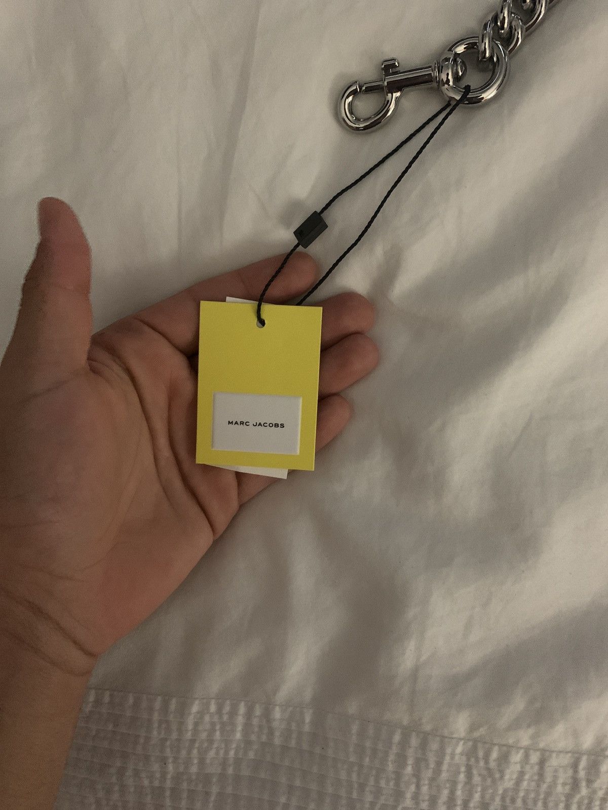 Marc Jacob’s “Heart Charm Chain” Shoulder Strap